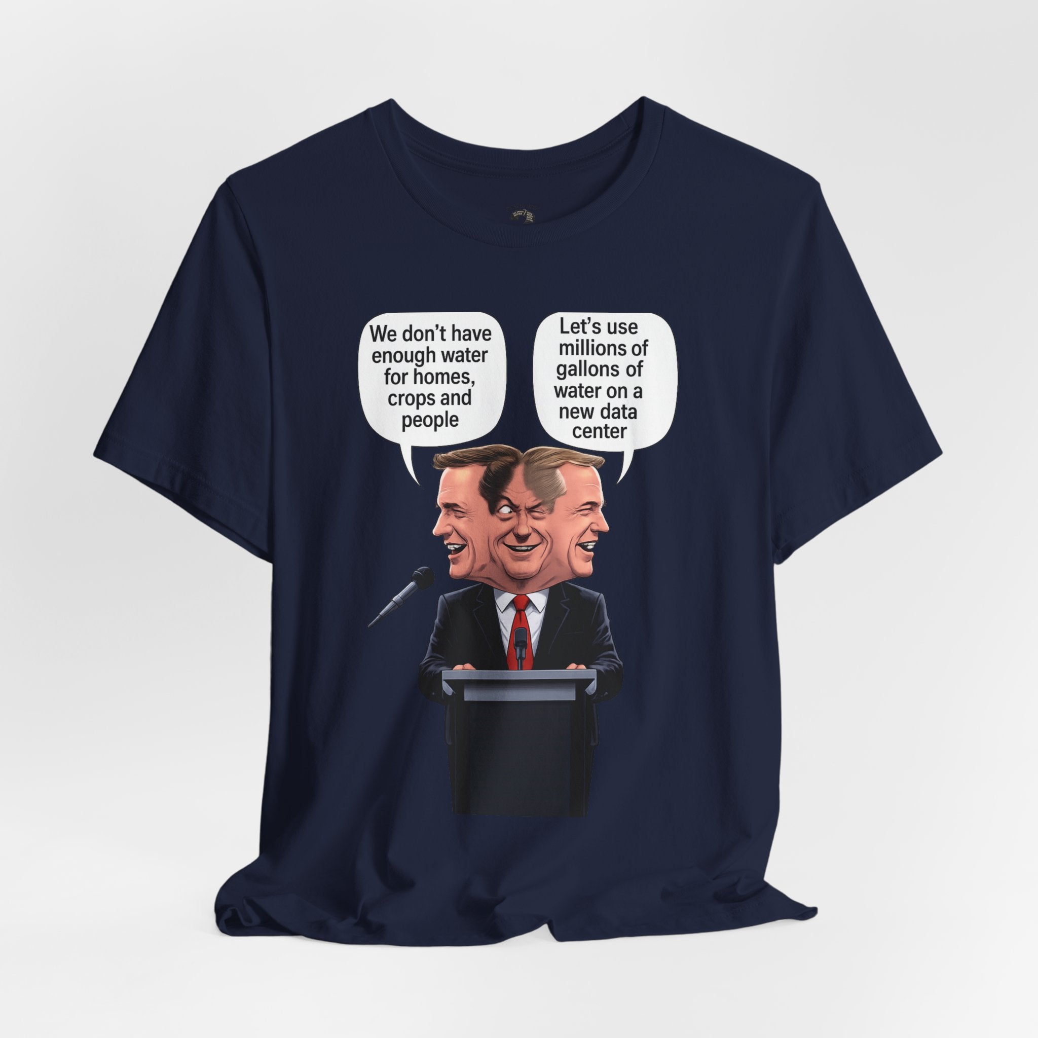 Two-Faced Politician Graphic Tee