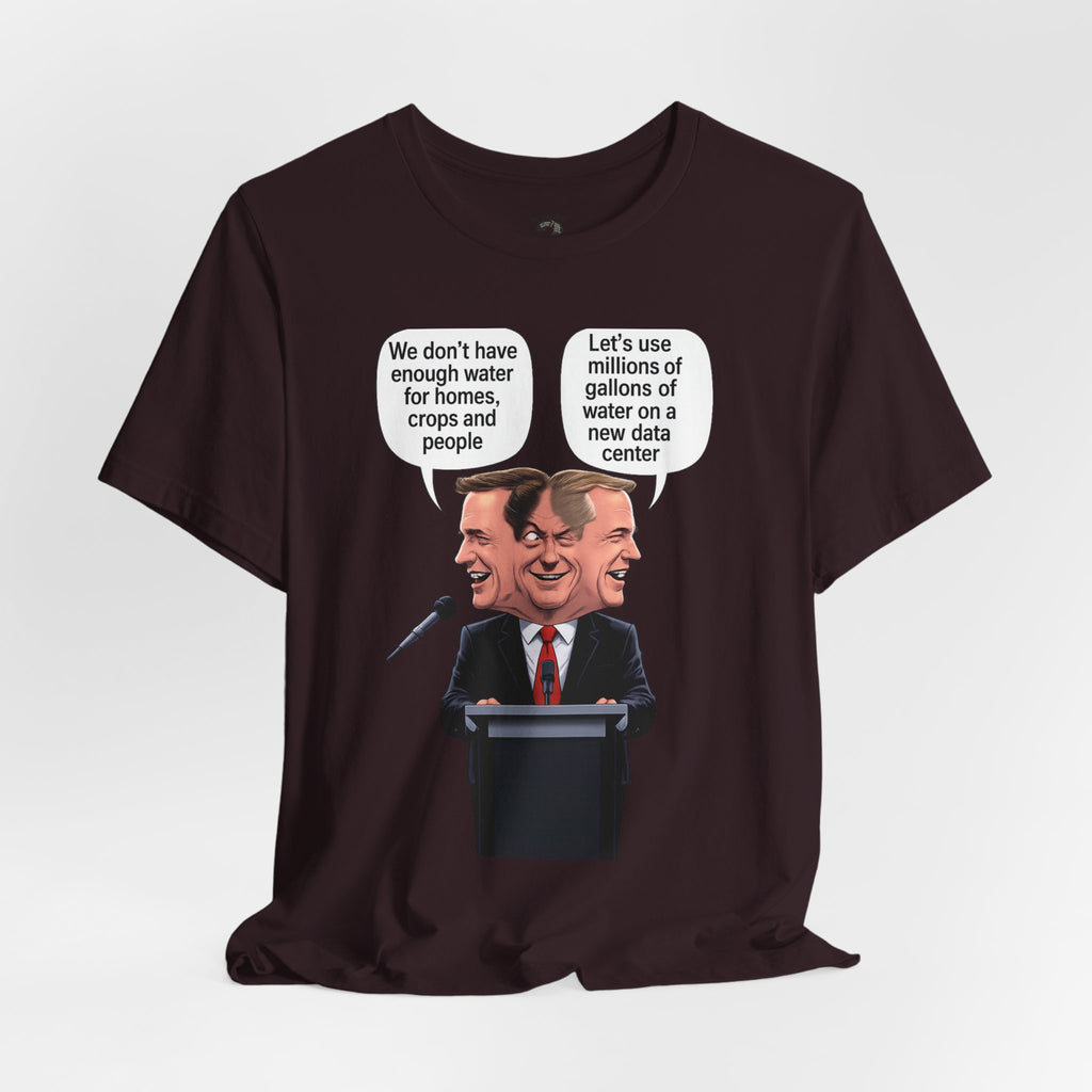 Two-Faced Politician Graphic Tee