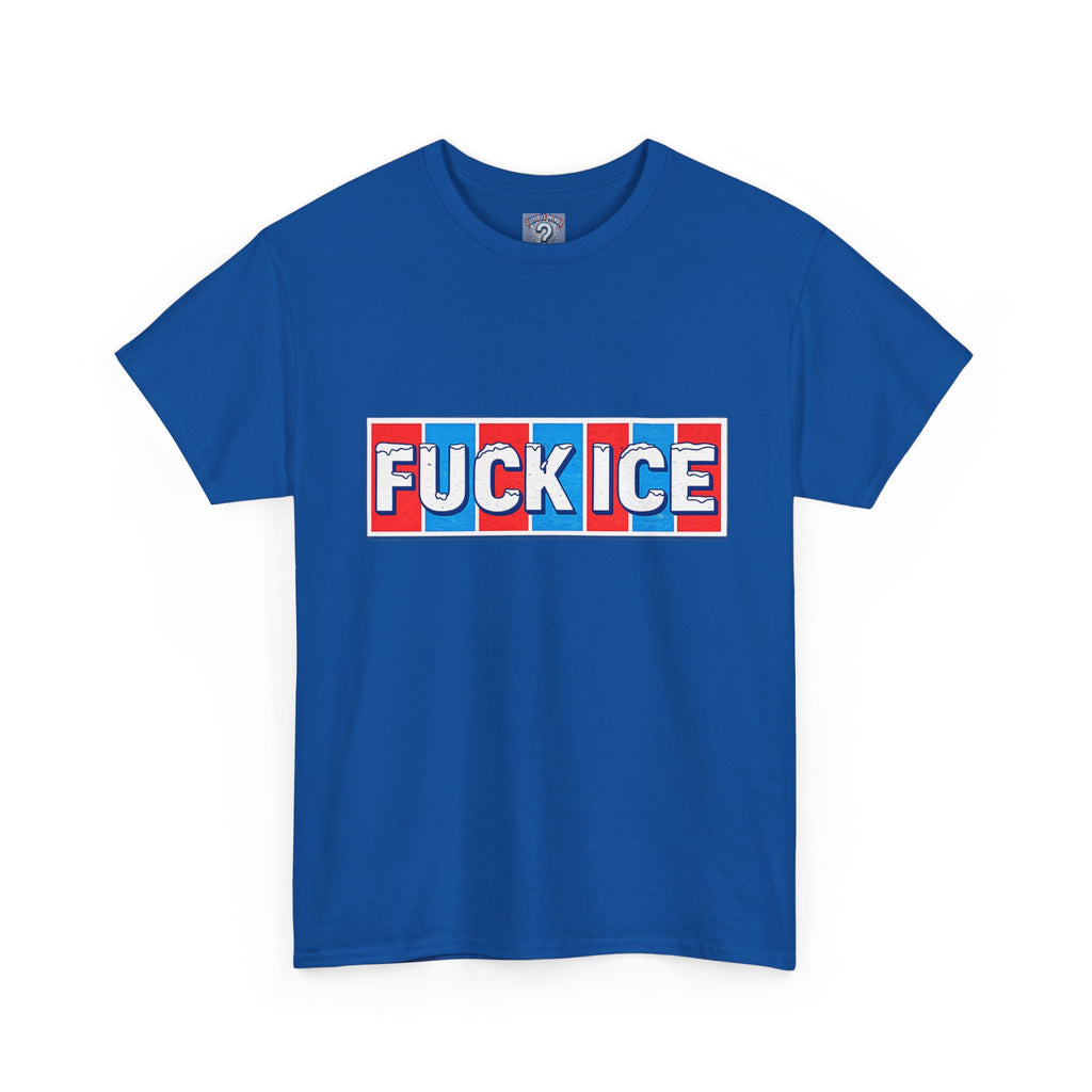 Graphic Tee — “FUCK ICE” Front & “Curious Minds Stay Curious” Back