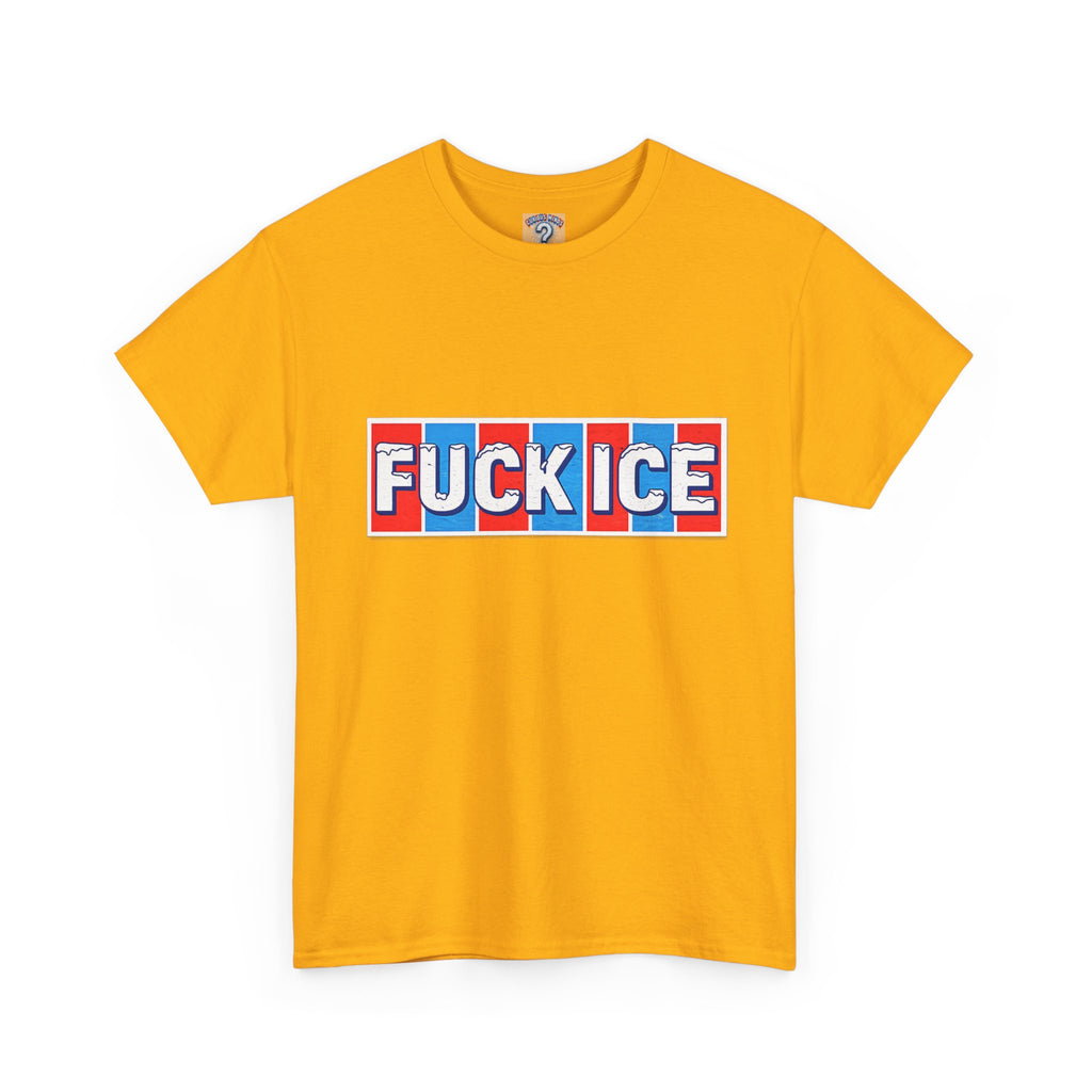 Graphic Tee — “FUCK ICE” Front & “Curious Minds Stay Curious” Back