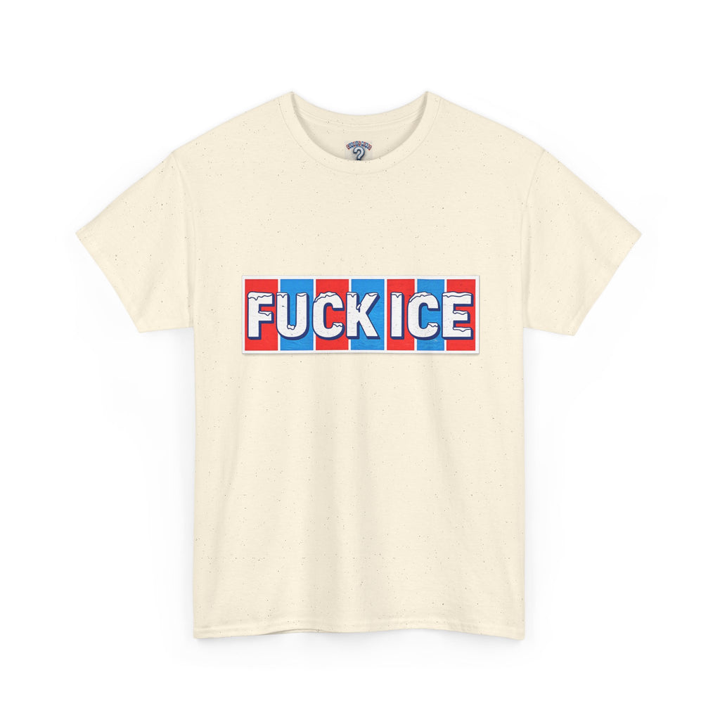 Graphic Tee — “FUCK ICE” Front & “Curious Minds Stay Curious” Back
