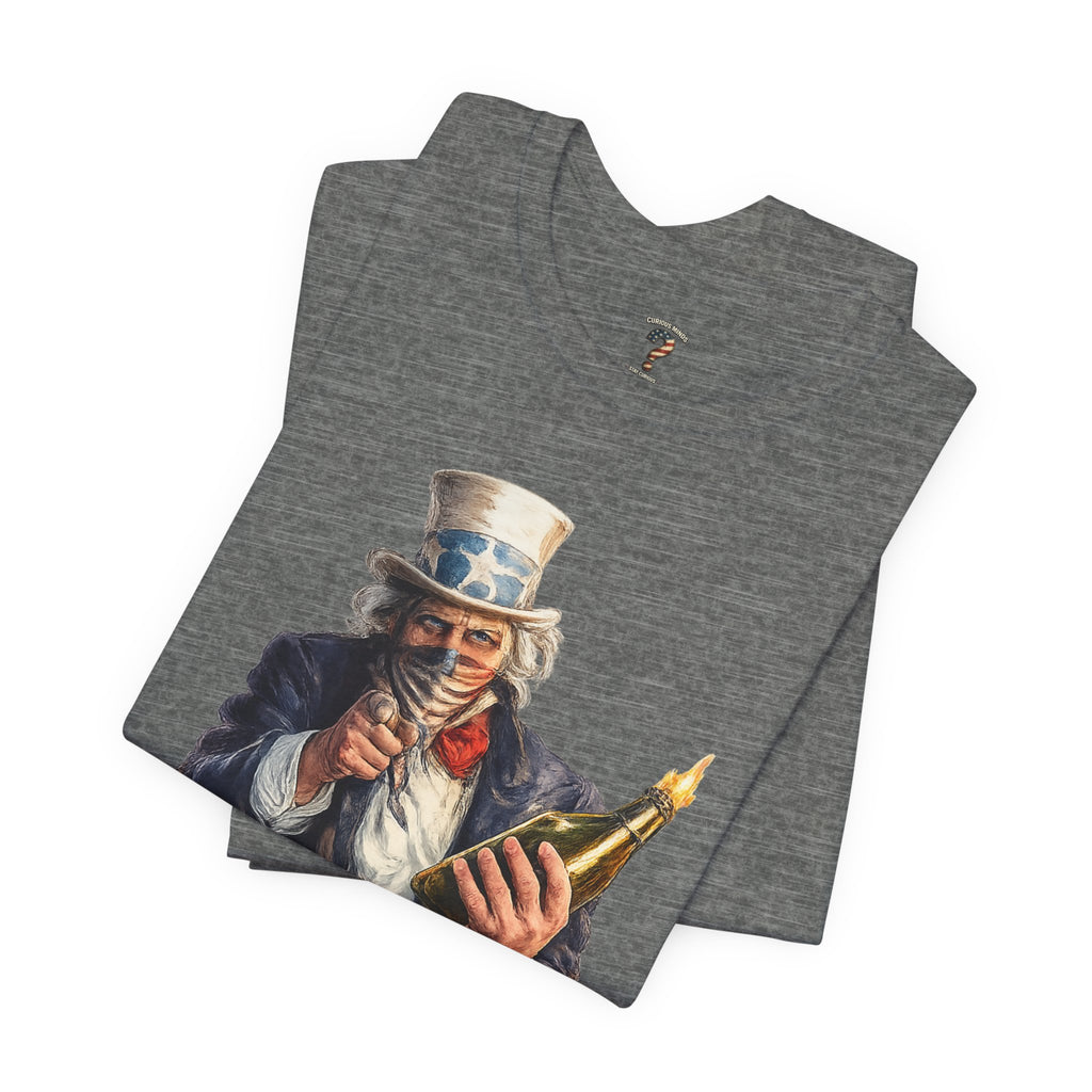 Uncle Sam Wants You To Burn Down Data Centers Graphic Tee