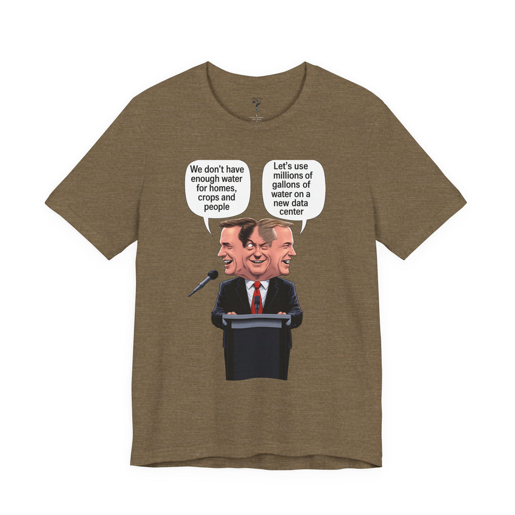 Two-Faced Politician Graphic Tee