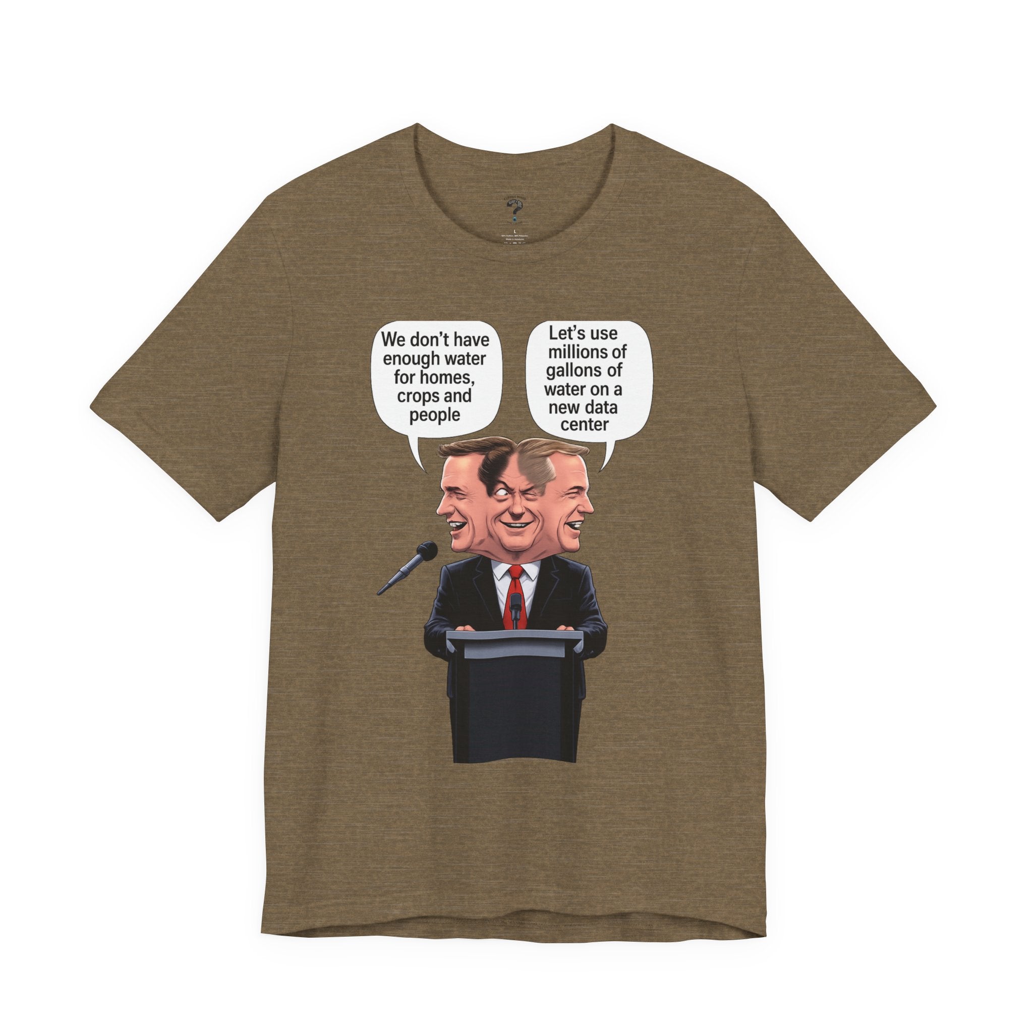 Two-Faced Politician Graphic Tee