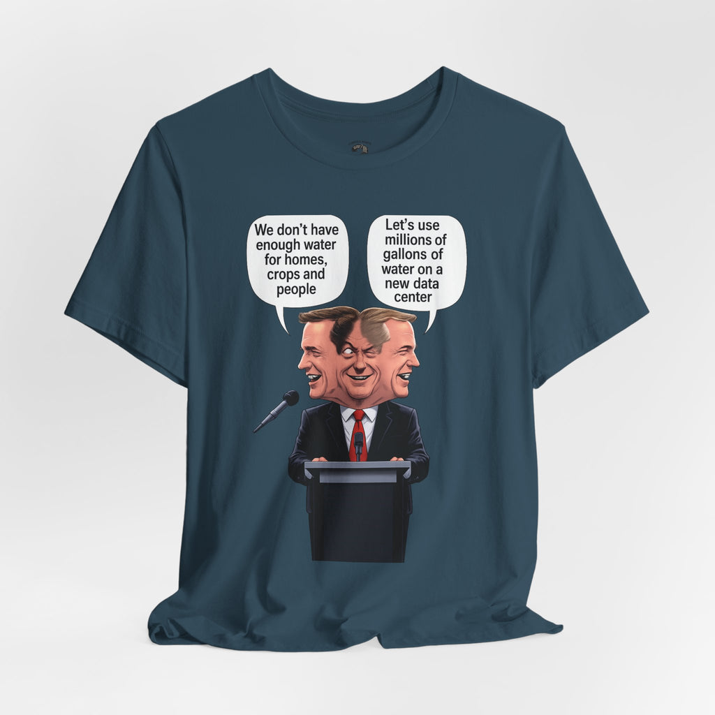 Two-Faced Politician Graphic Tee