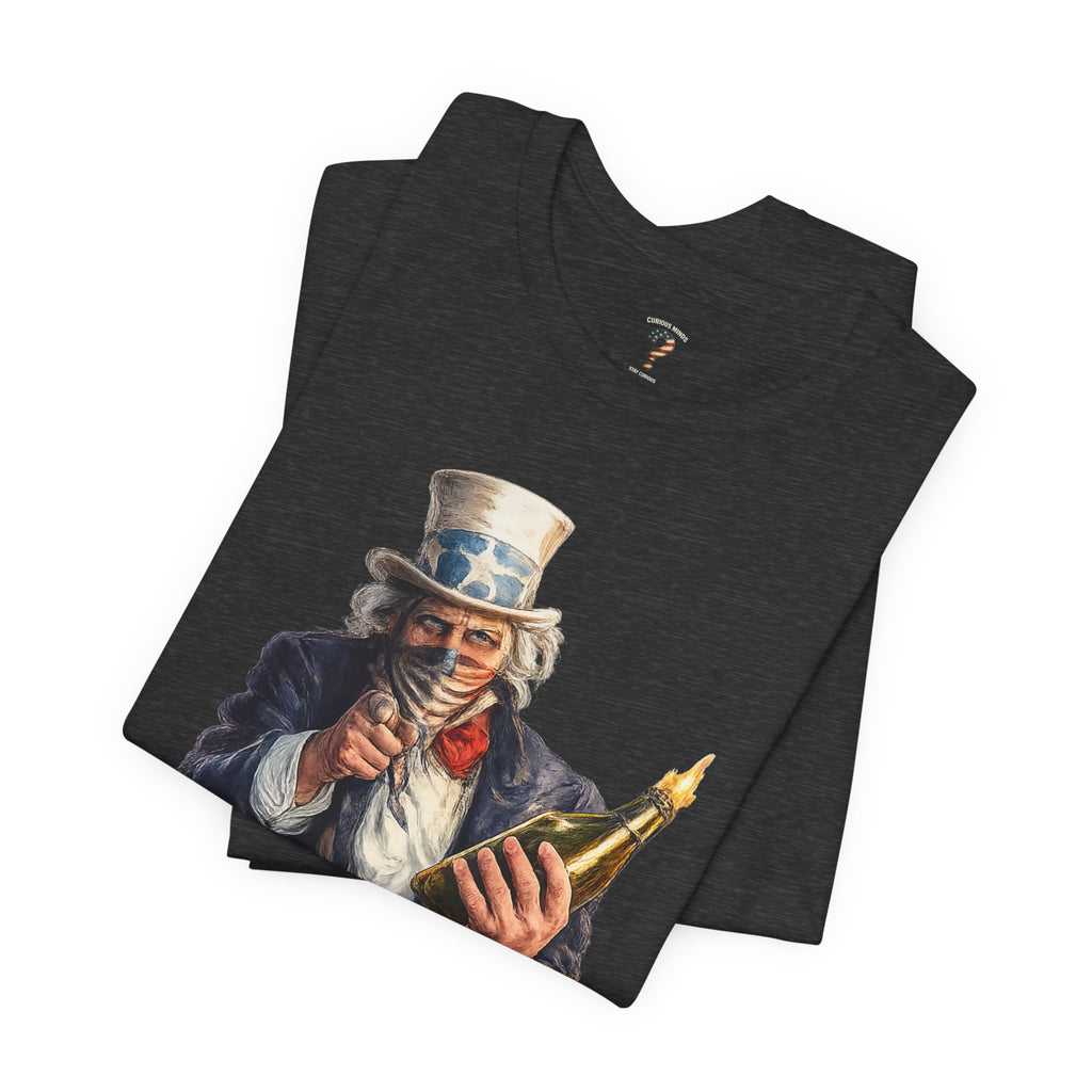 Uncle Sam Wants You To Burn Down Data Centers Graphic Tee
