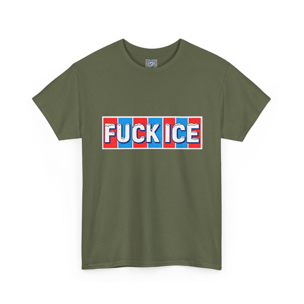 Graphic Tee — “FUCK ICE” Front & “Curious Minds Stay Curious” Back