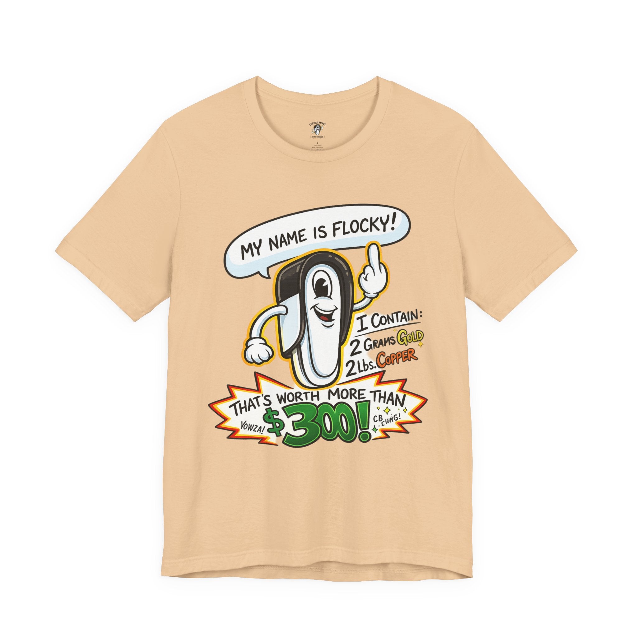 My Name's Flocky & I'm Worth Money Graphic Tee