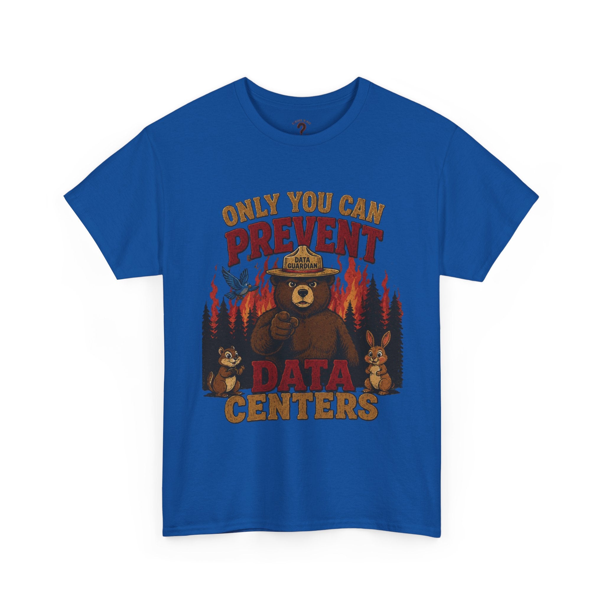 Only You Can Prevent Data Centers T-Shirt — Curious Minds Stay Curious Graphic Tee