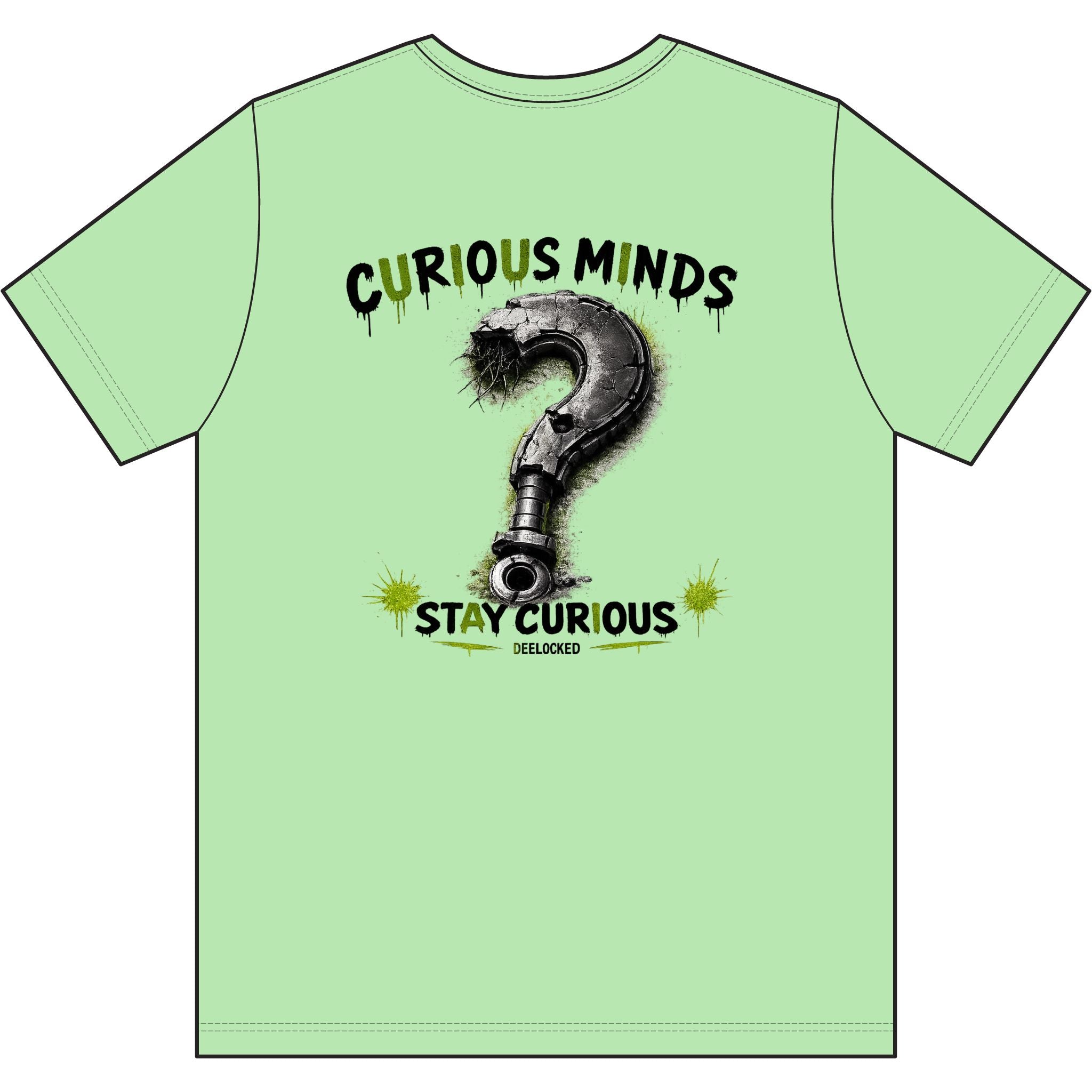 Deflocked Graphic Tee
