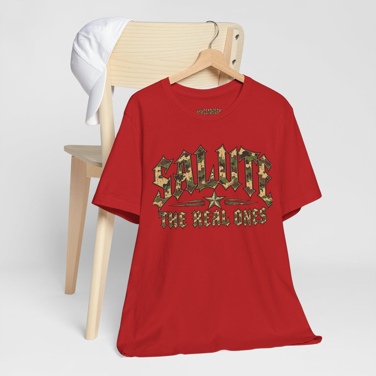 Salute the Real Ones Camo Tee