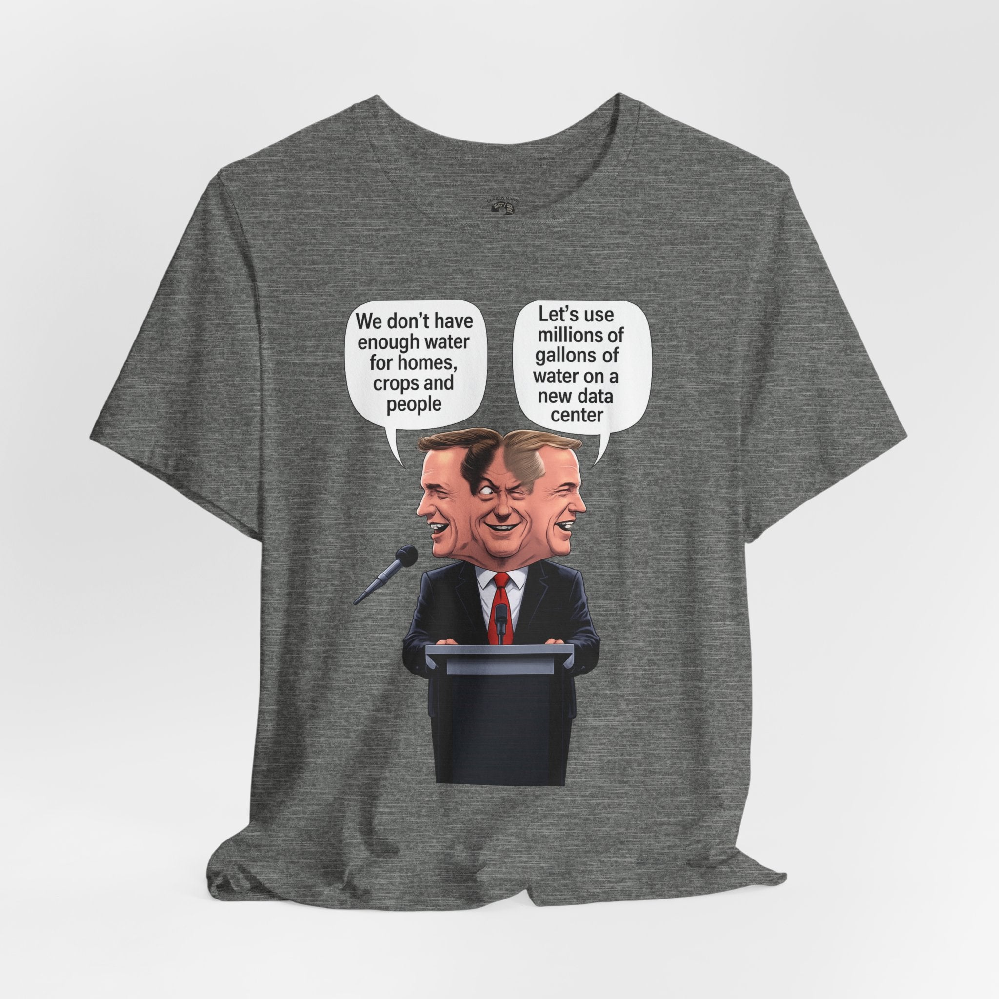 Two-Faced Politician Graphic Tee