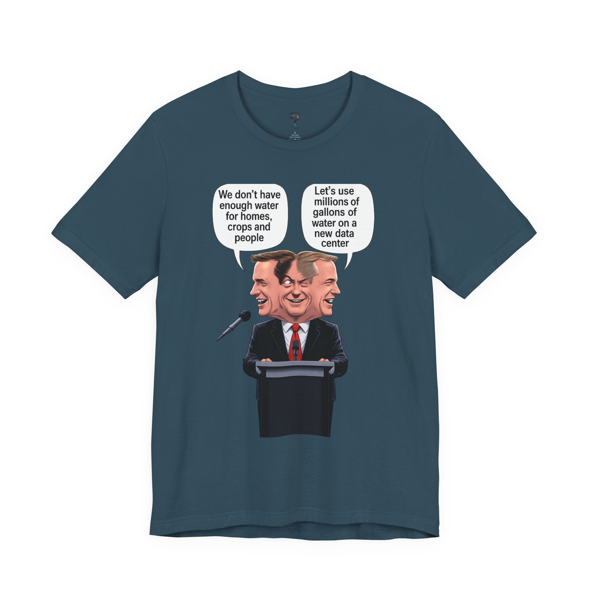 Two-Faced Politician Graphic Tee