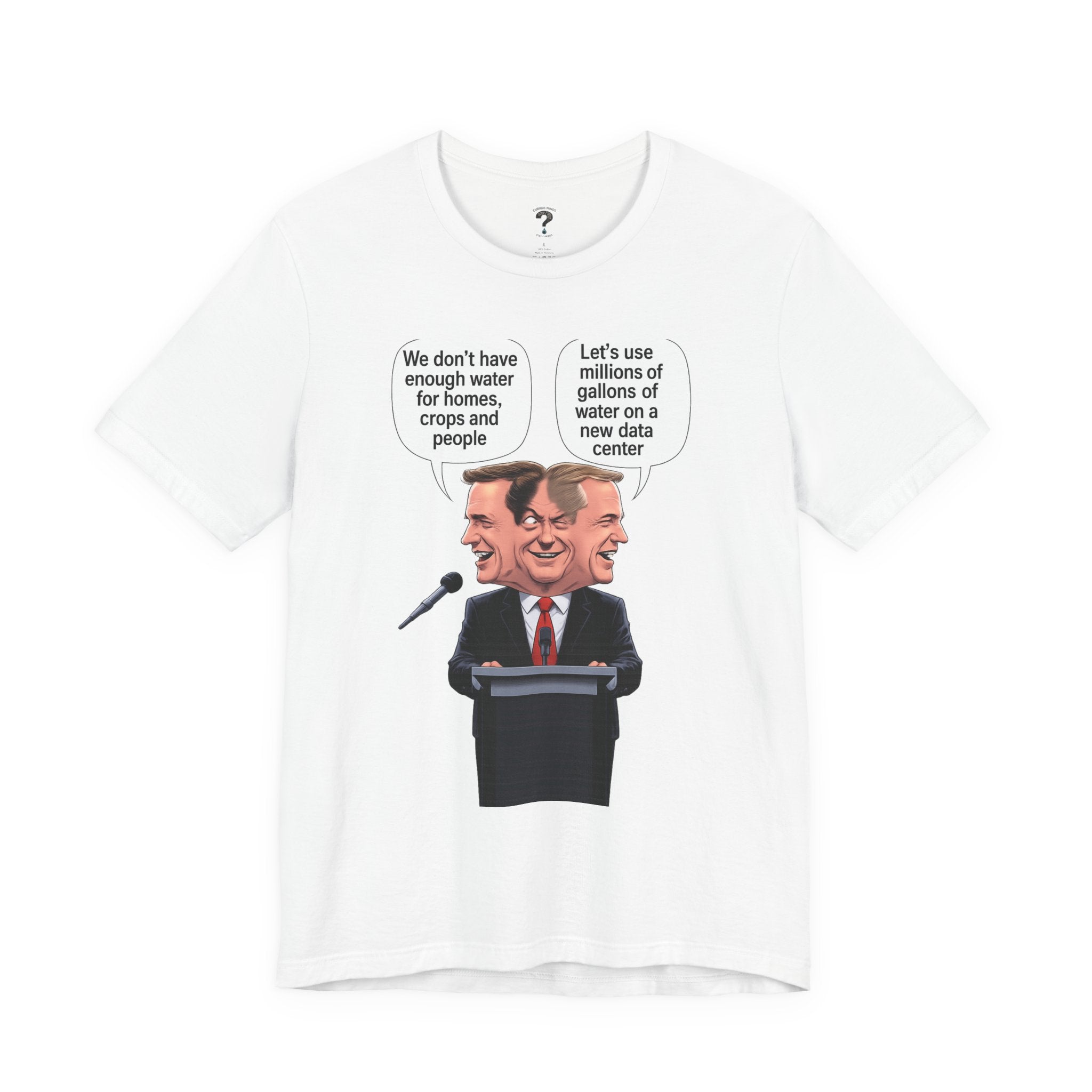 Two-Faced Politician Graphic Tee