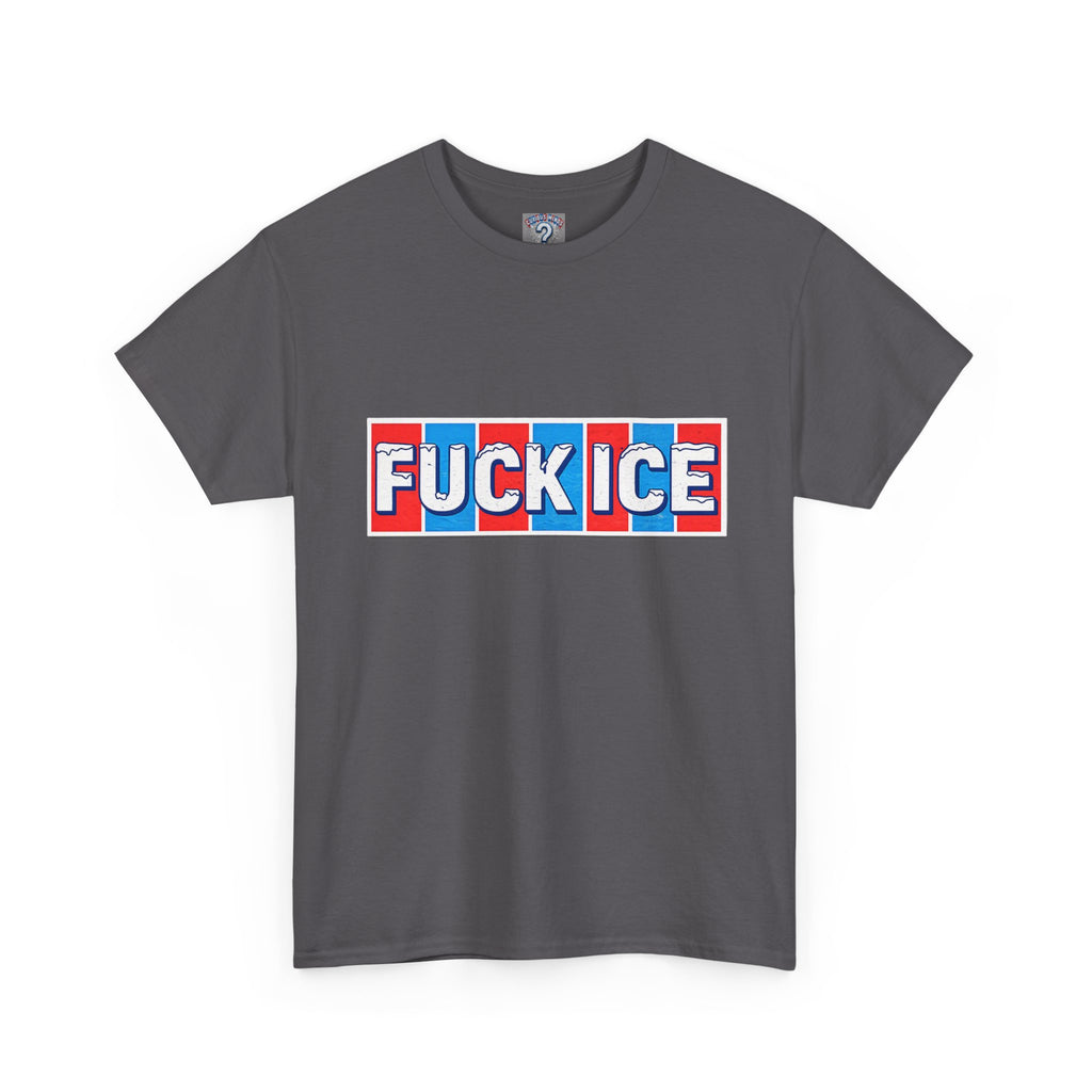Graphic Tee — “FUCK ICE” Front & “Curious Minds Stay Curious” Back