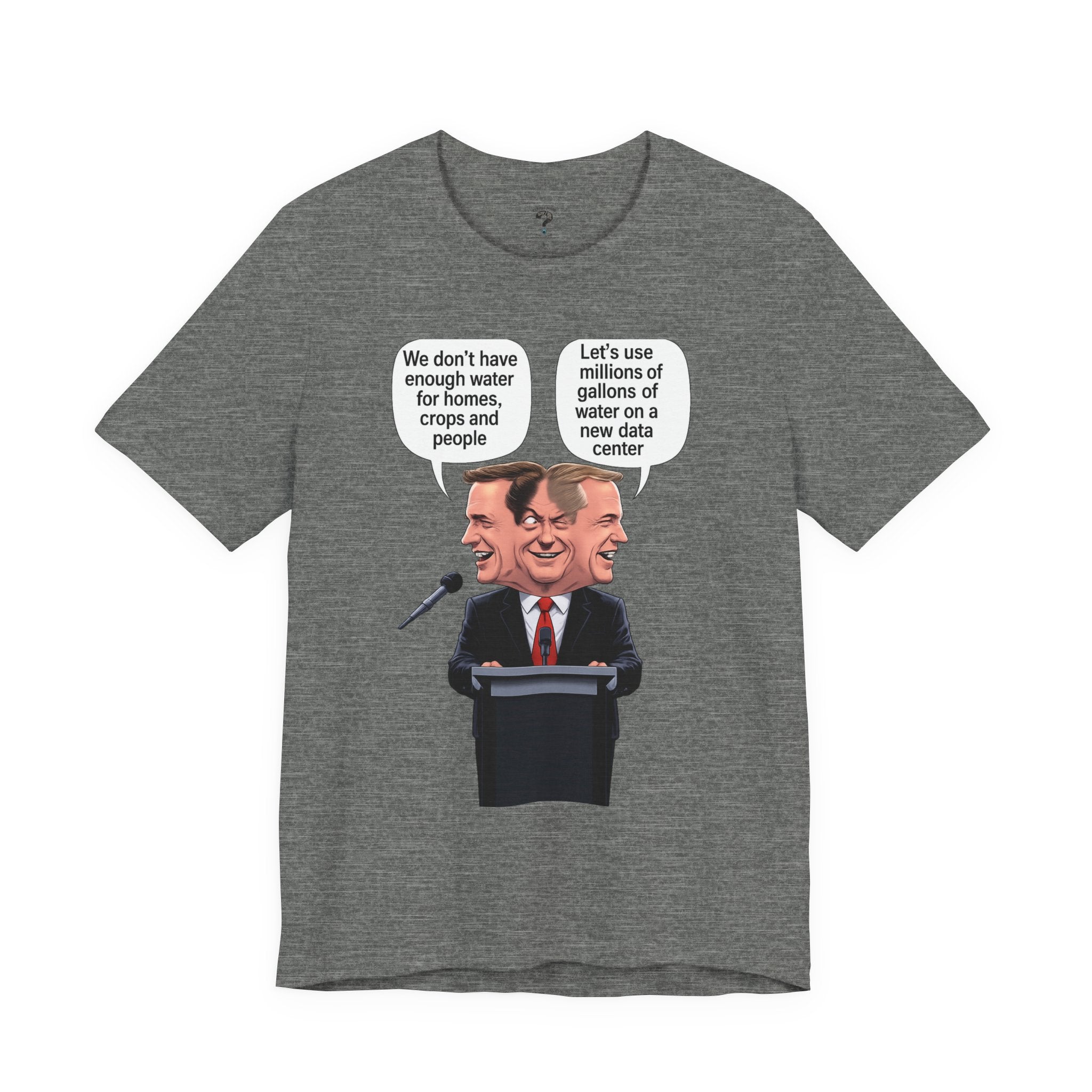 Two-Faced Politician Graphic Tee