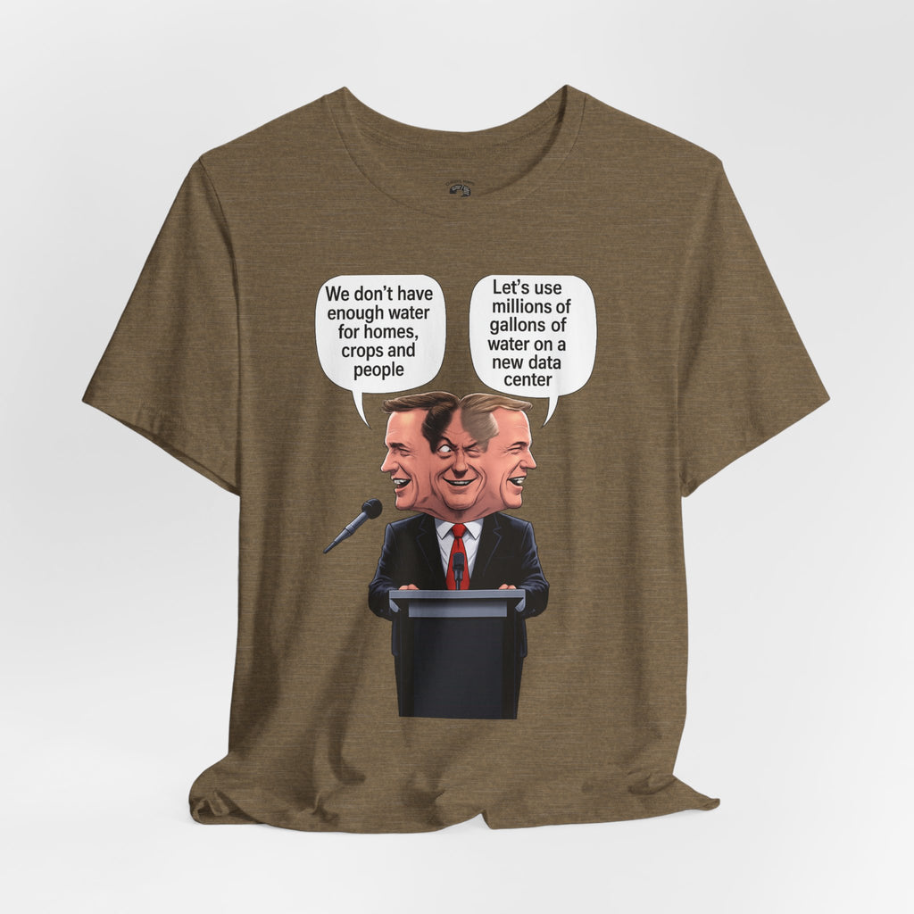 Two-Faced Politician Graphic Tee