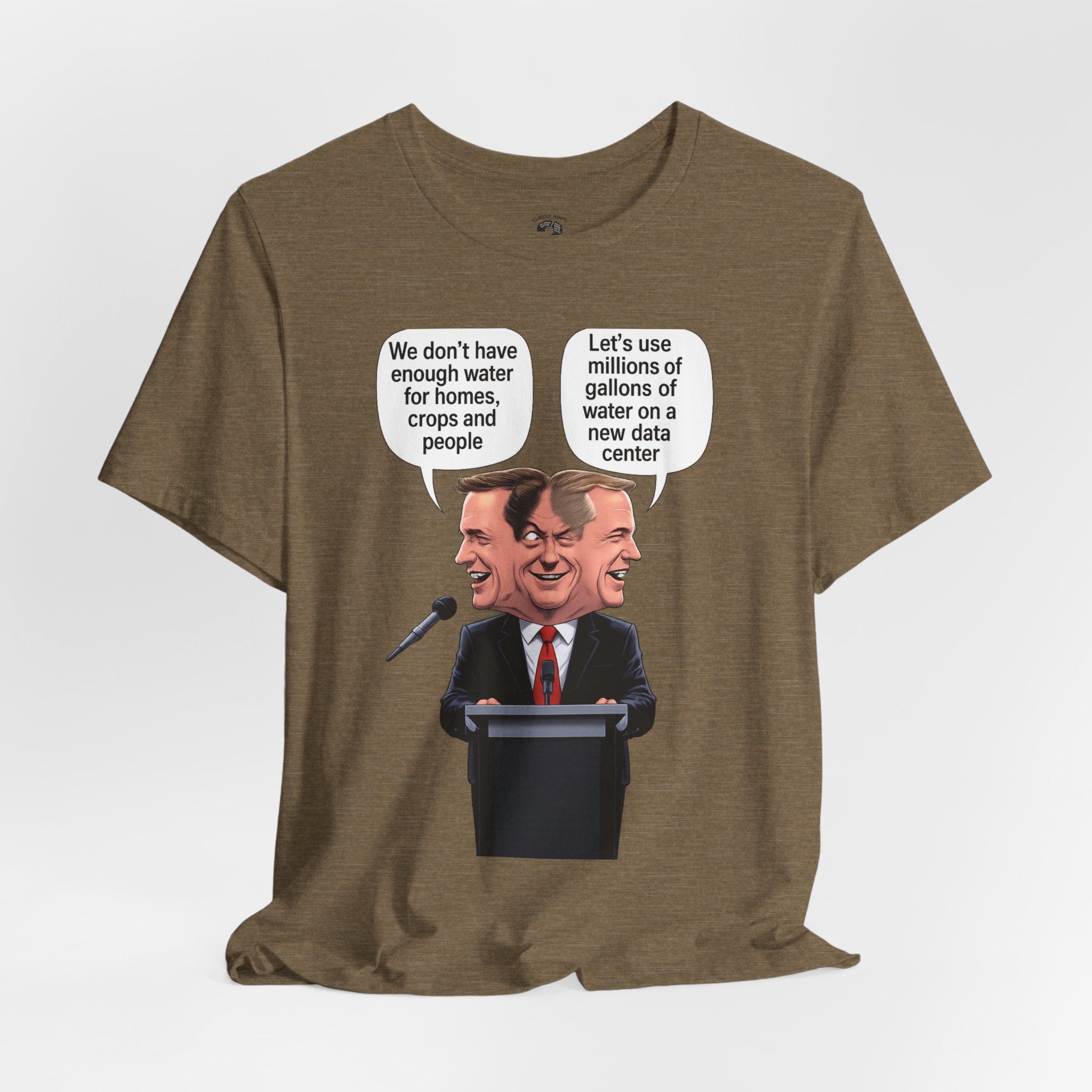 Two-Faced Politician Graphic Tee
