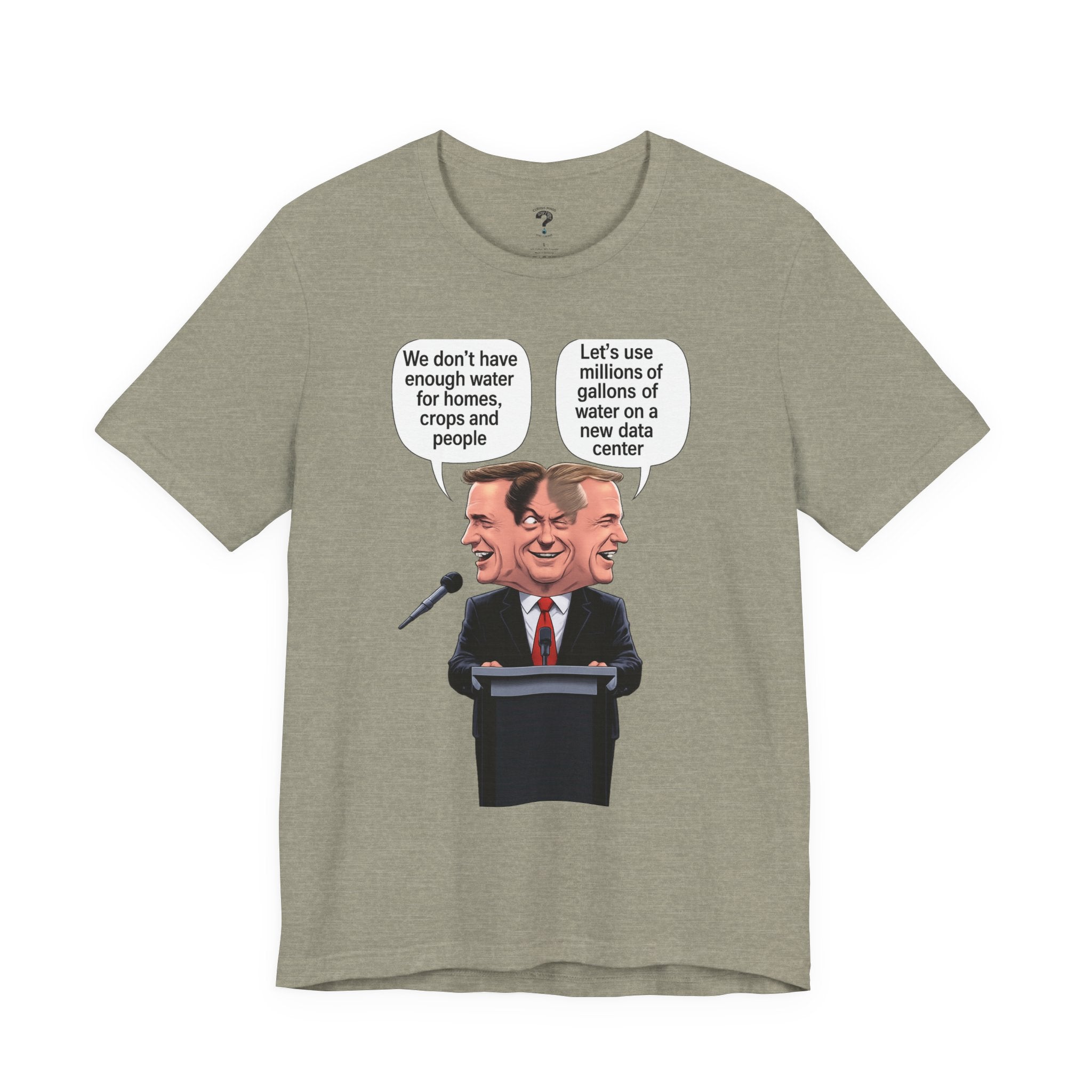 Two-Faced Politician Graphic Tee