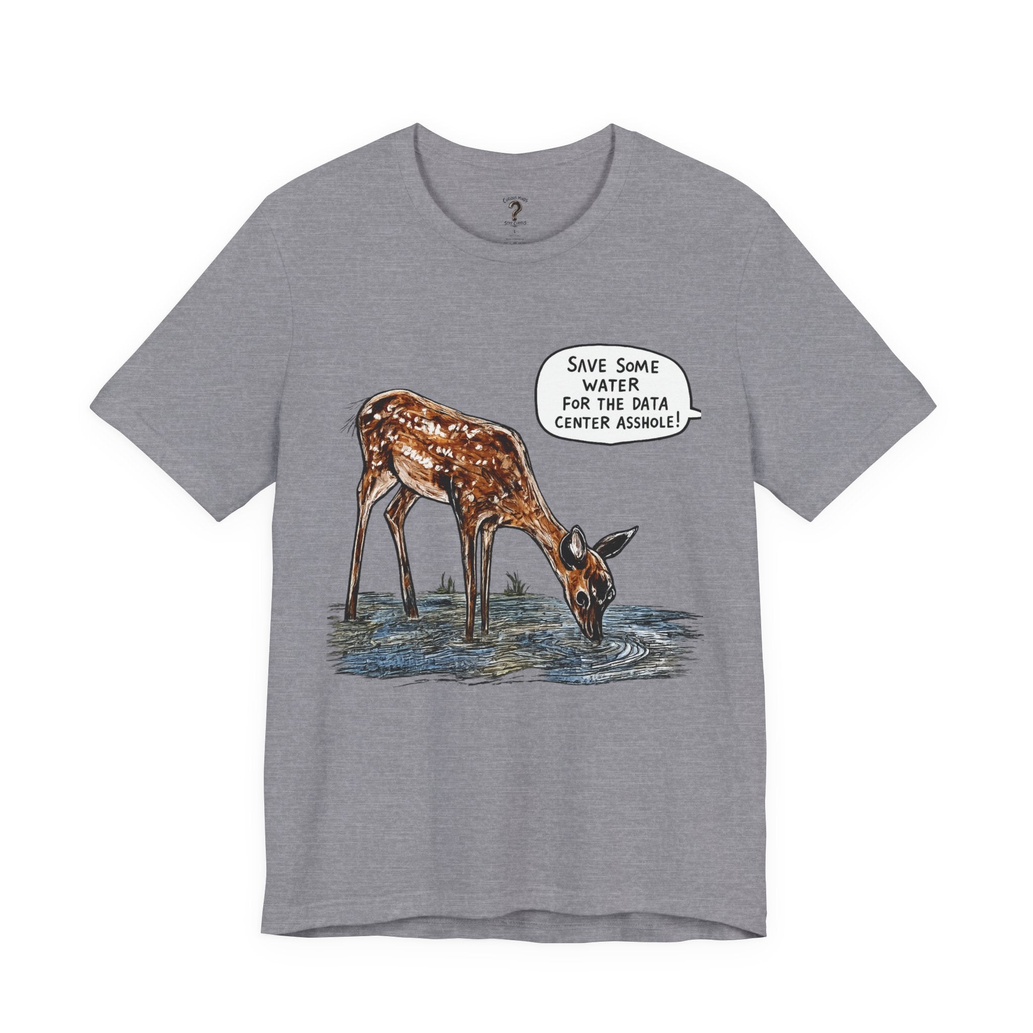 Save The Water For The Data Center Graphic Tee