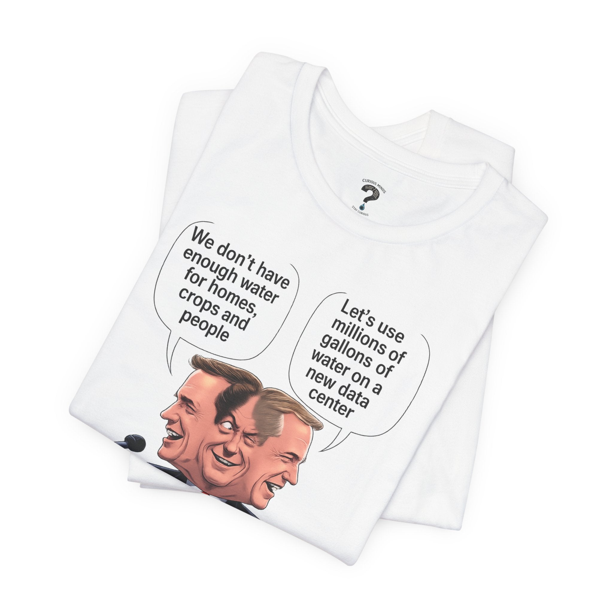 Two-Faced Politician Graphic Tee