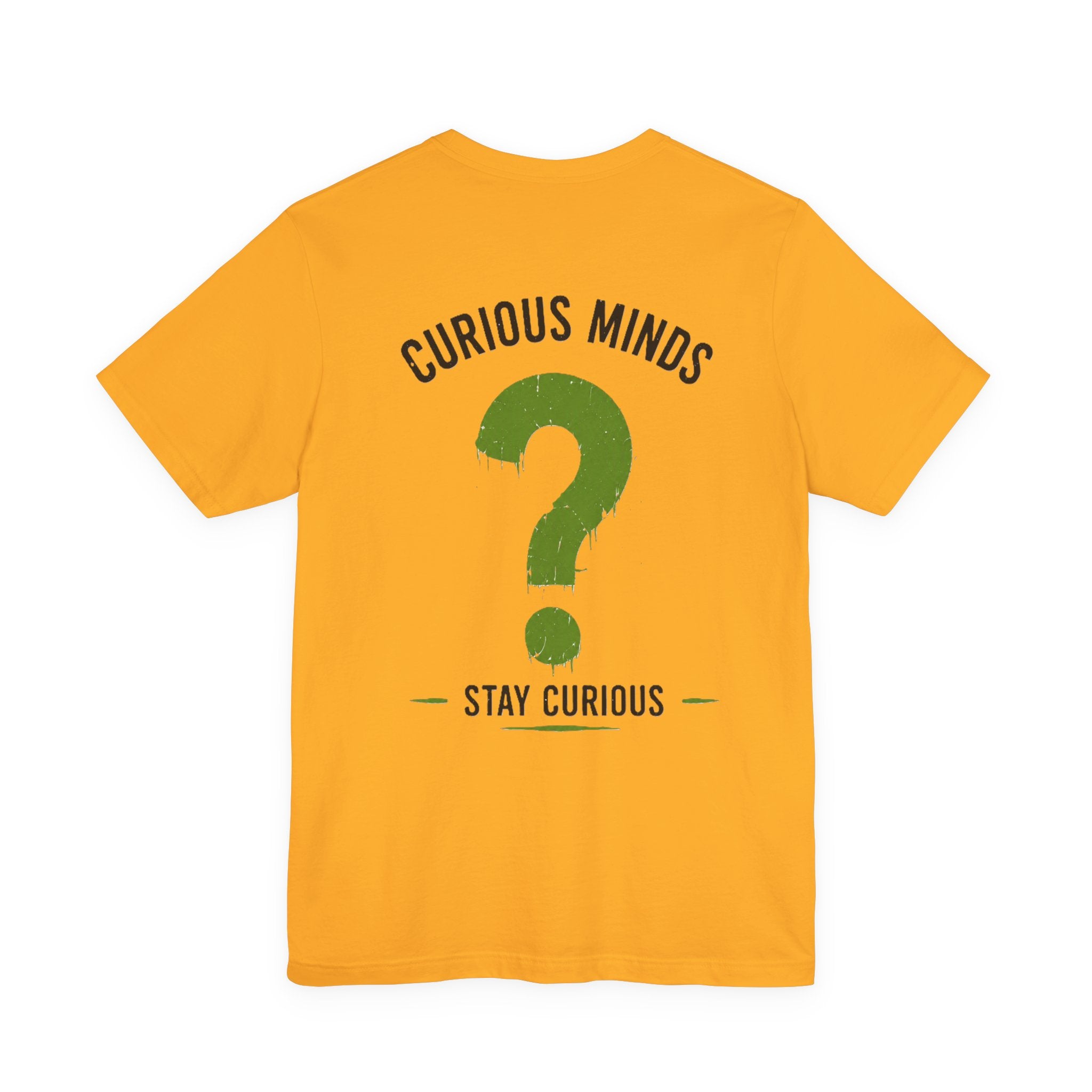 T-Shirt — “Get the Flock Outta Here” Graphic Tee (Curious Minds Back Design)
