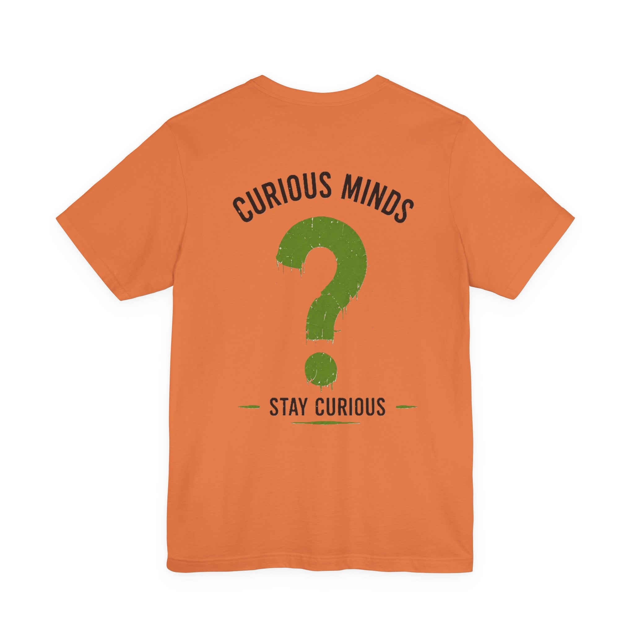 T-Shirt — “Get the Flock Outta Here” Graphic Tee (Curious Minds Back Design)