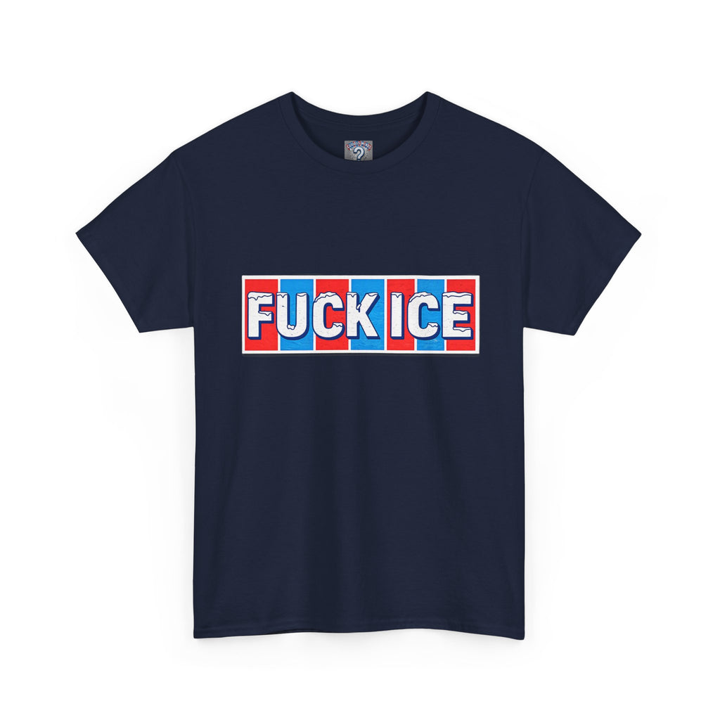 Graphic Tee — “FUCK ICE” Front & “Curious Minds Stay Curious” Back