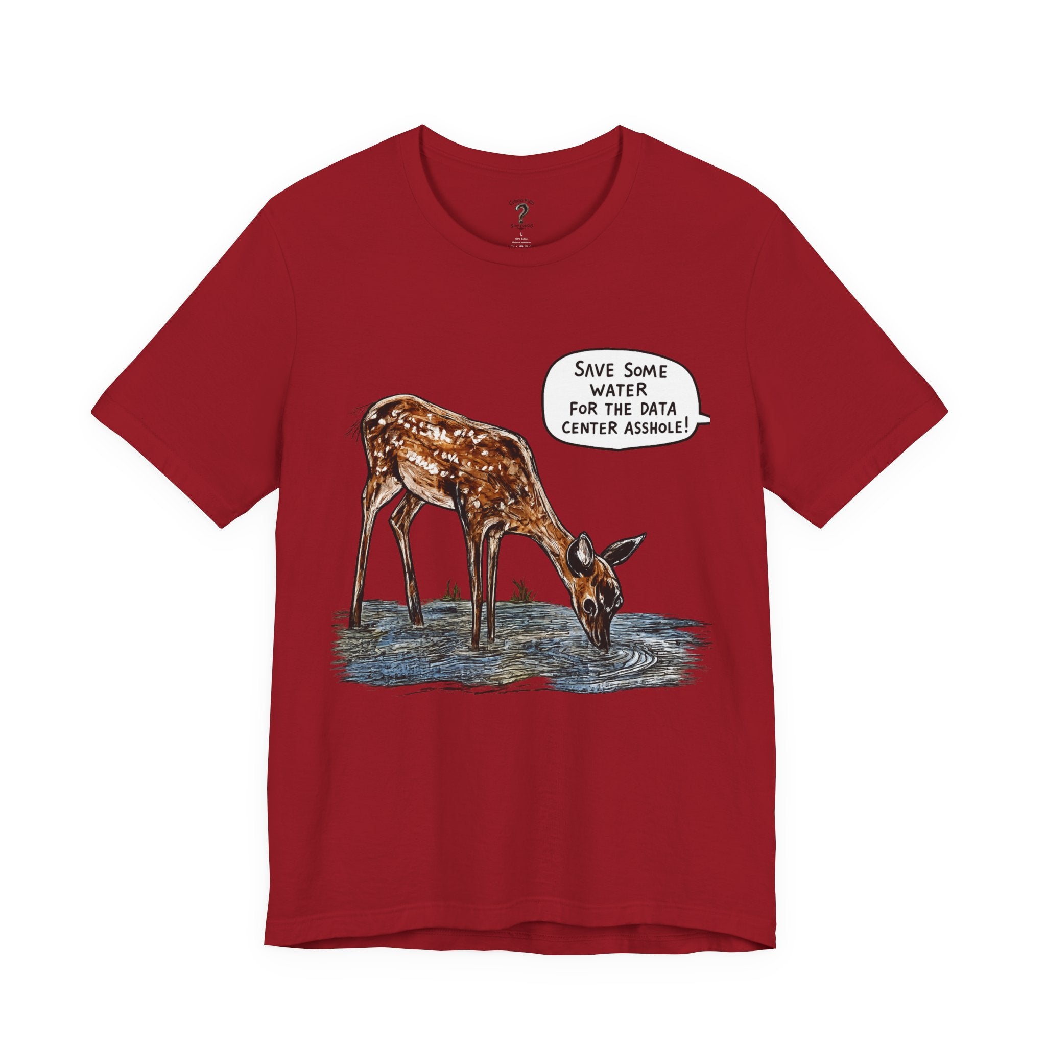 Save The Water For The Data Center Graphic Tee
