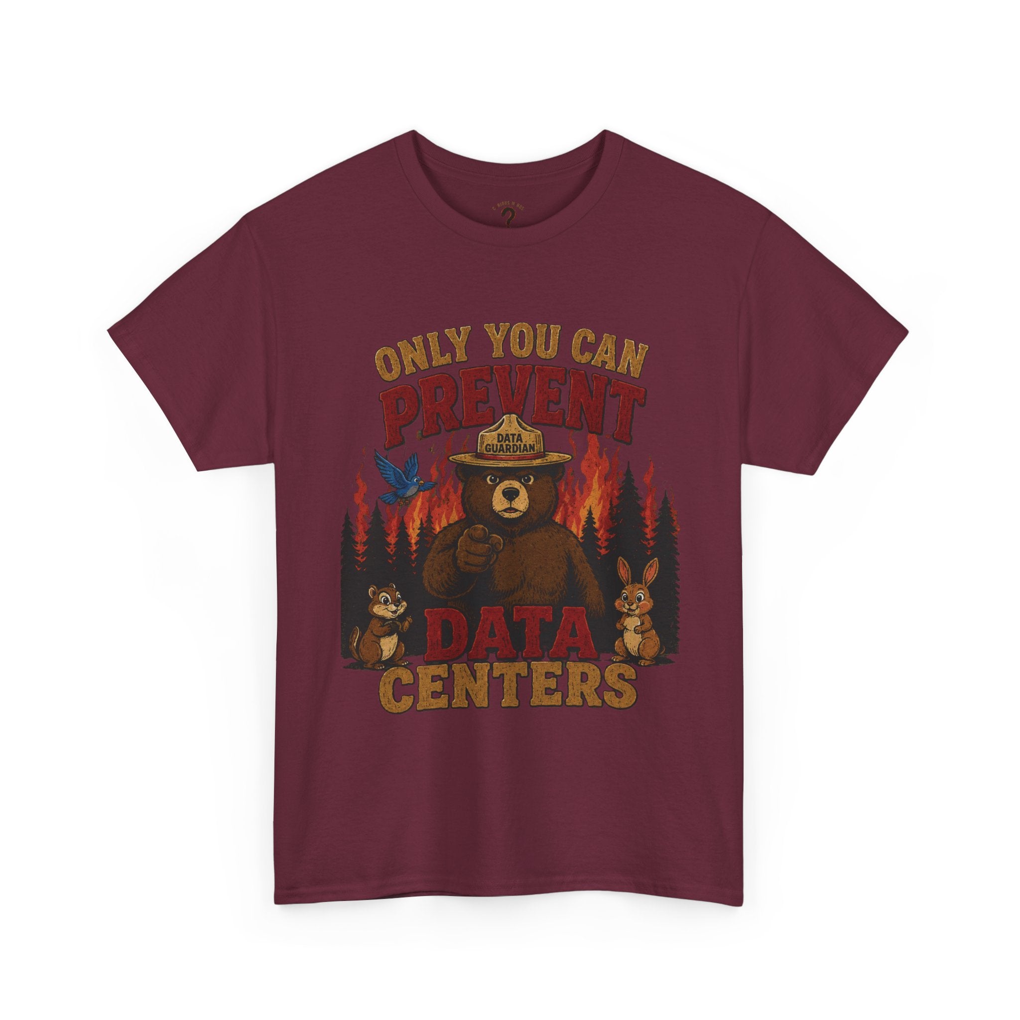 Only You Can Prevent Data Centers T-Shirt — Curious Minds Stay Curious Graphic Tee