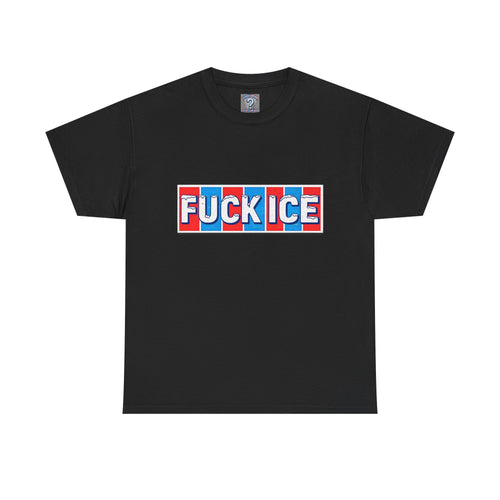 Graphic Tee — “FUCK ICE” Front & “Curious Minds Stay Curious” Back