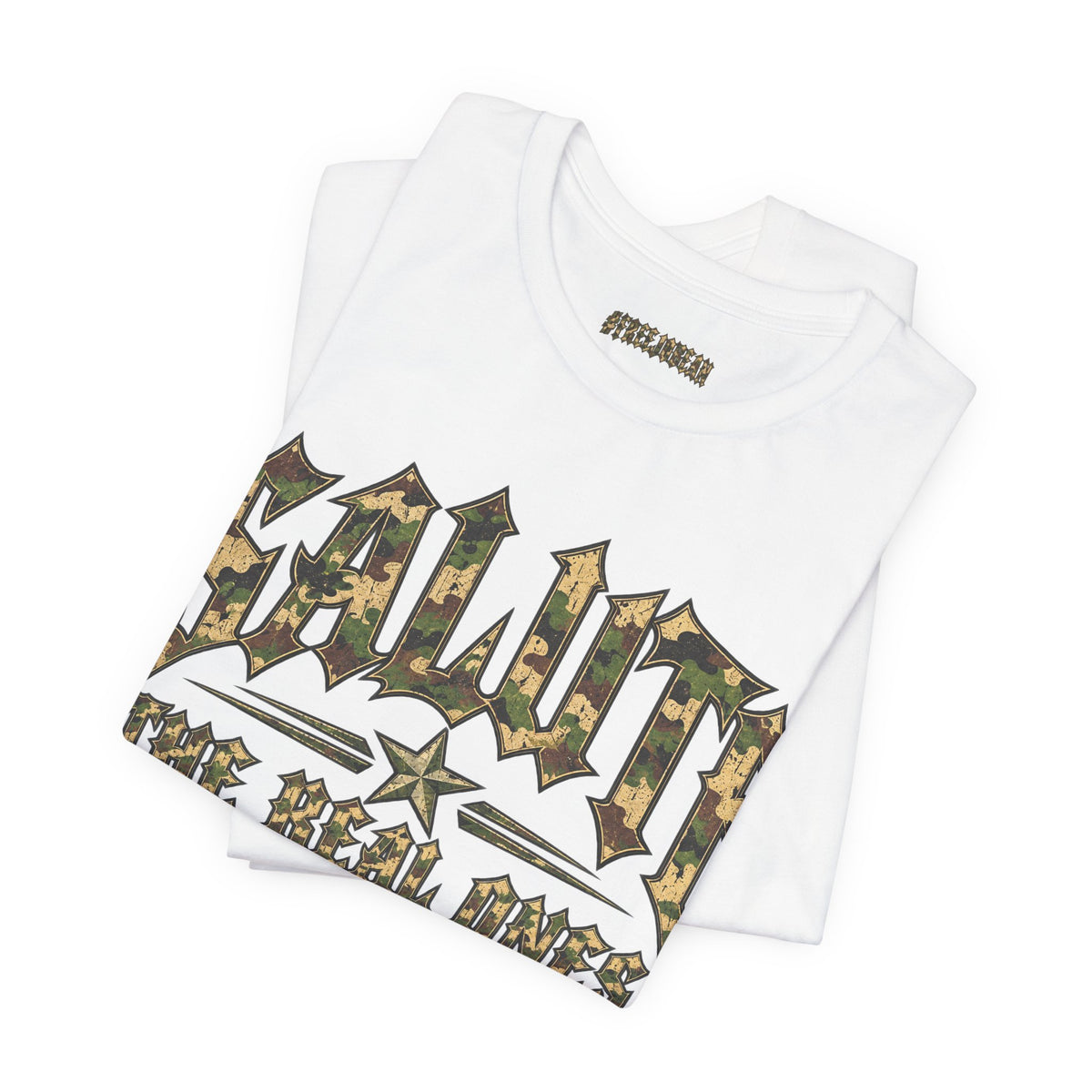 Salute the Real Ones Camo Tee