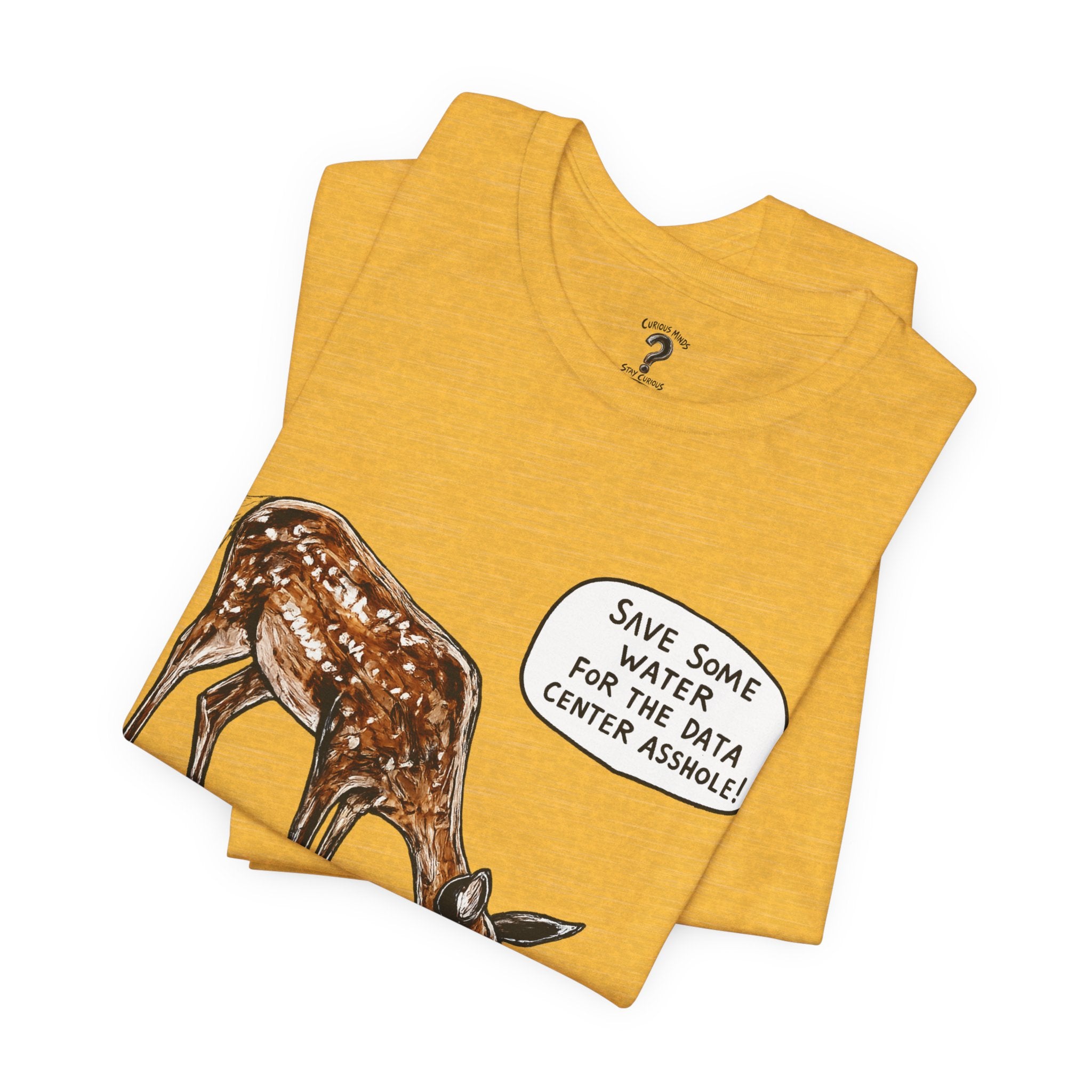 Save The Water For The Data Center Graphic Tee