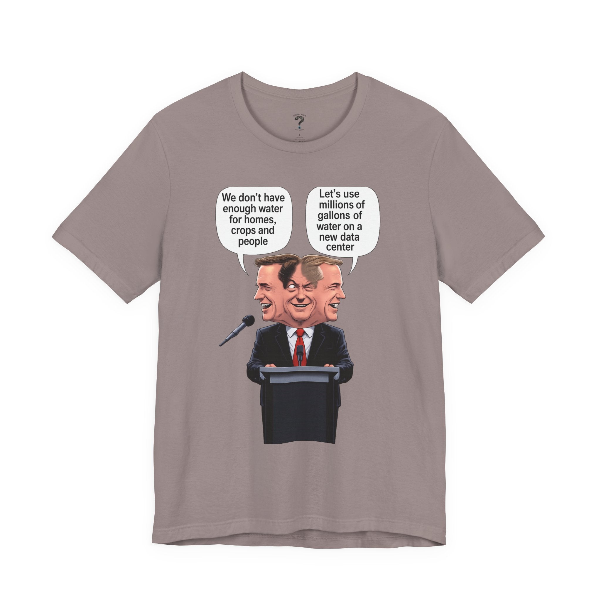 Two-Faced Politician Graphic Tee