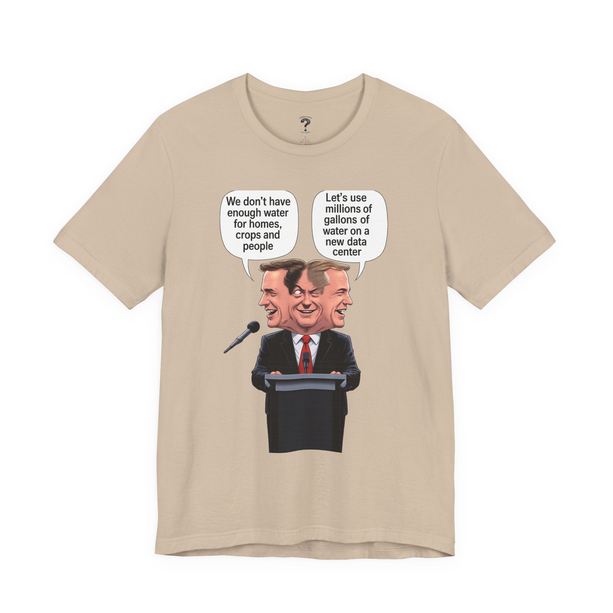 Two-Faced Politician Graphic Tee