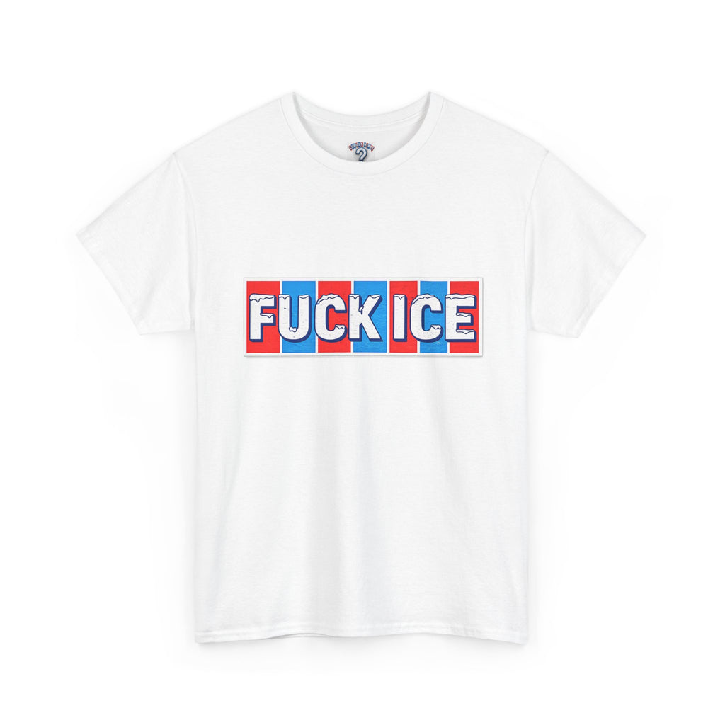 Graphic Tee — “FUCK ICE” Front & “Curious Minds Stay Curious” Back
