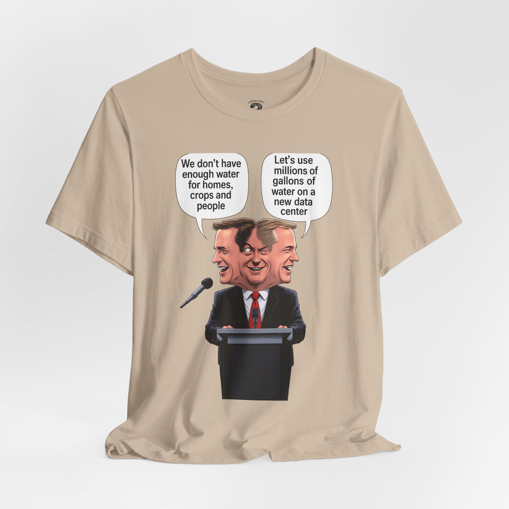Two-Faced Politician Graphic Tee