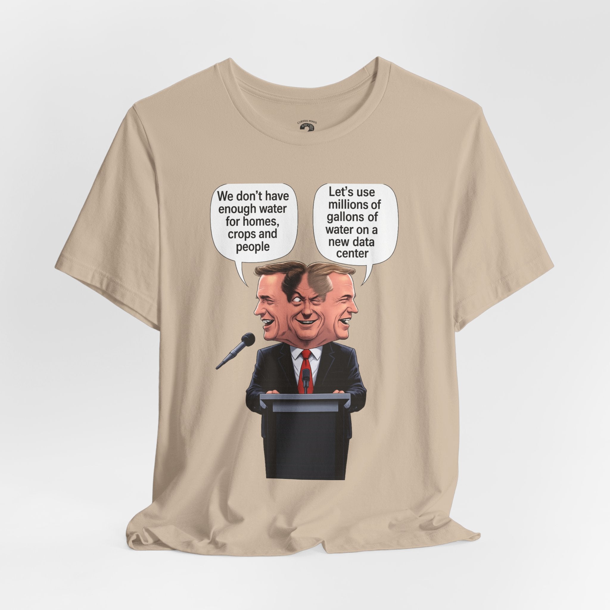Two-Faced Politician Graphic Tee