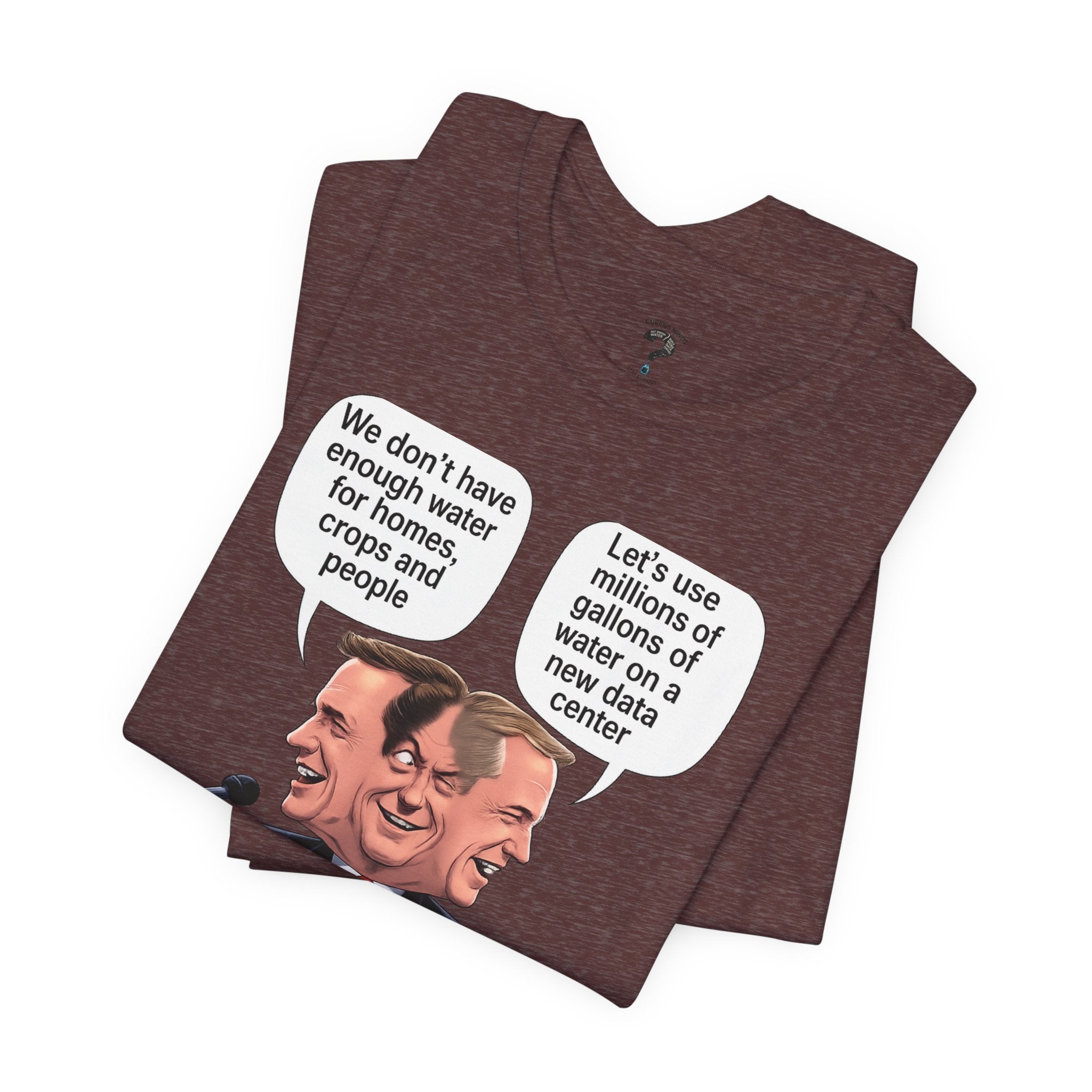 Two-Faced Politician Graphic Tee