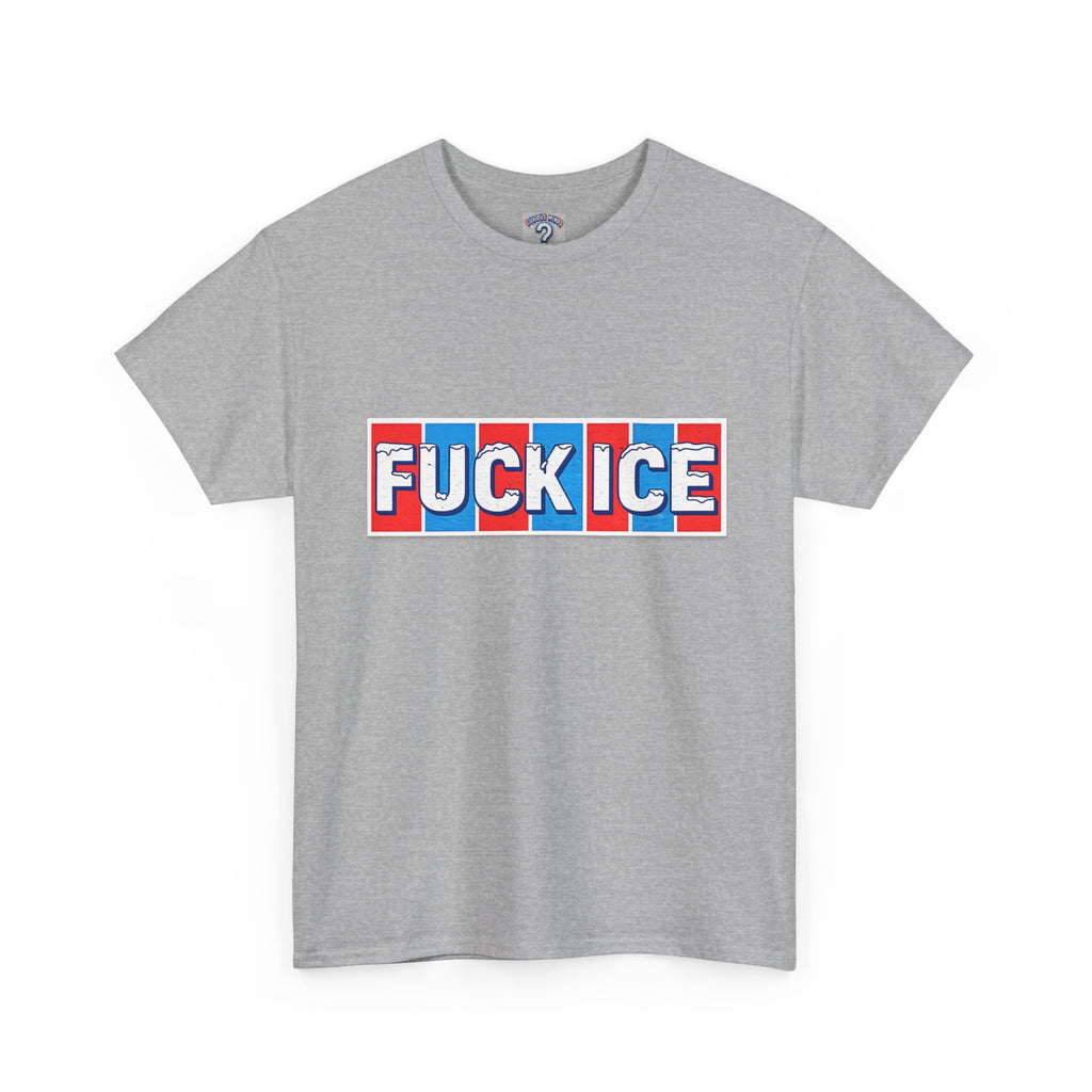 Graphic Tee — “FUCK ICE” Front & “Curious Minds Stay Curious” Back