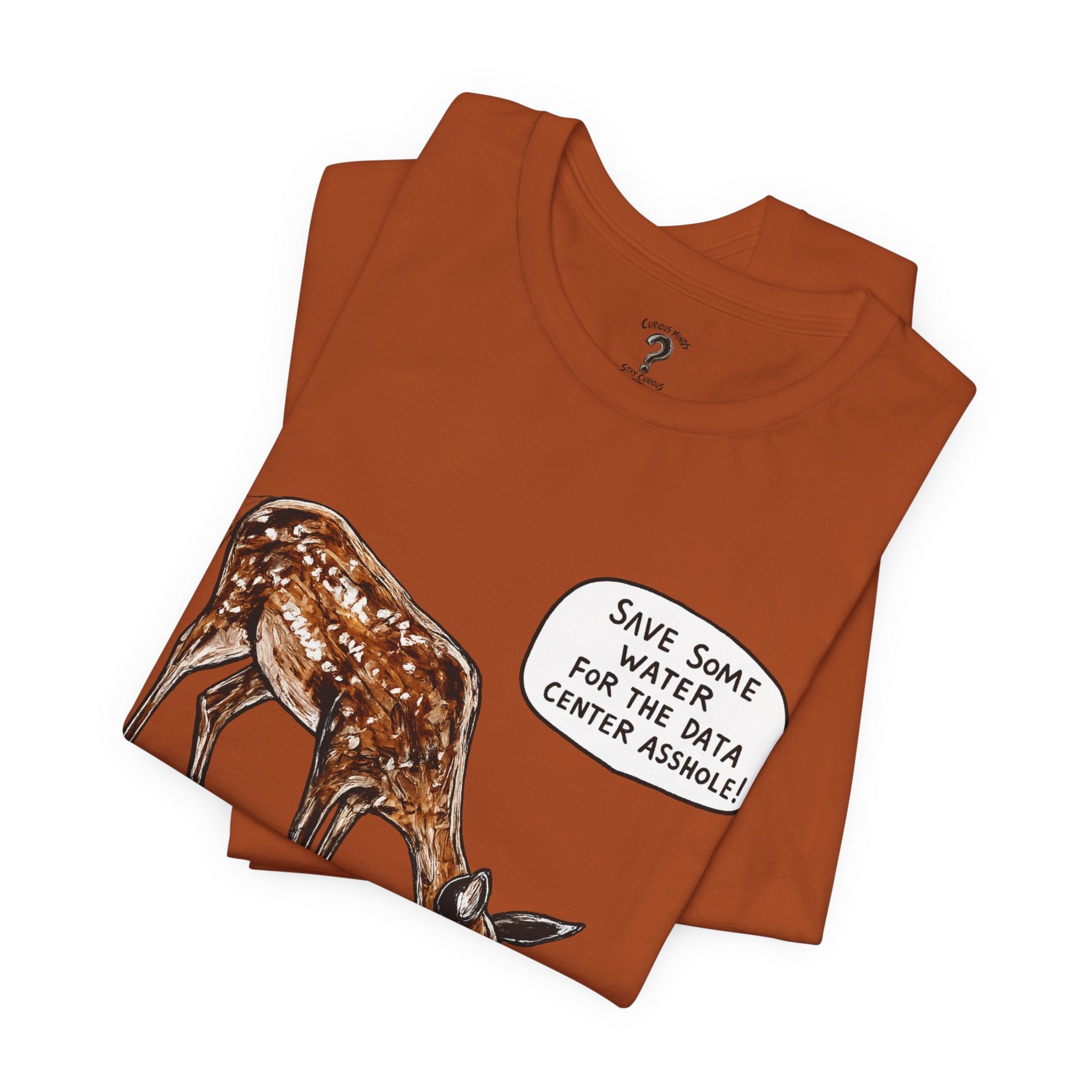 Save The Water For The Data Center Graphic Tee