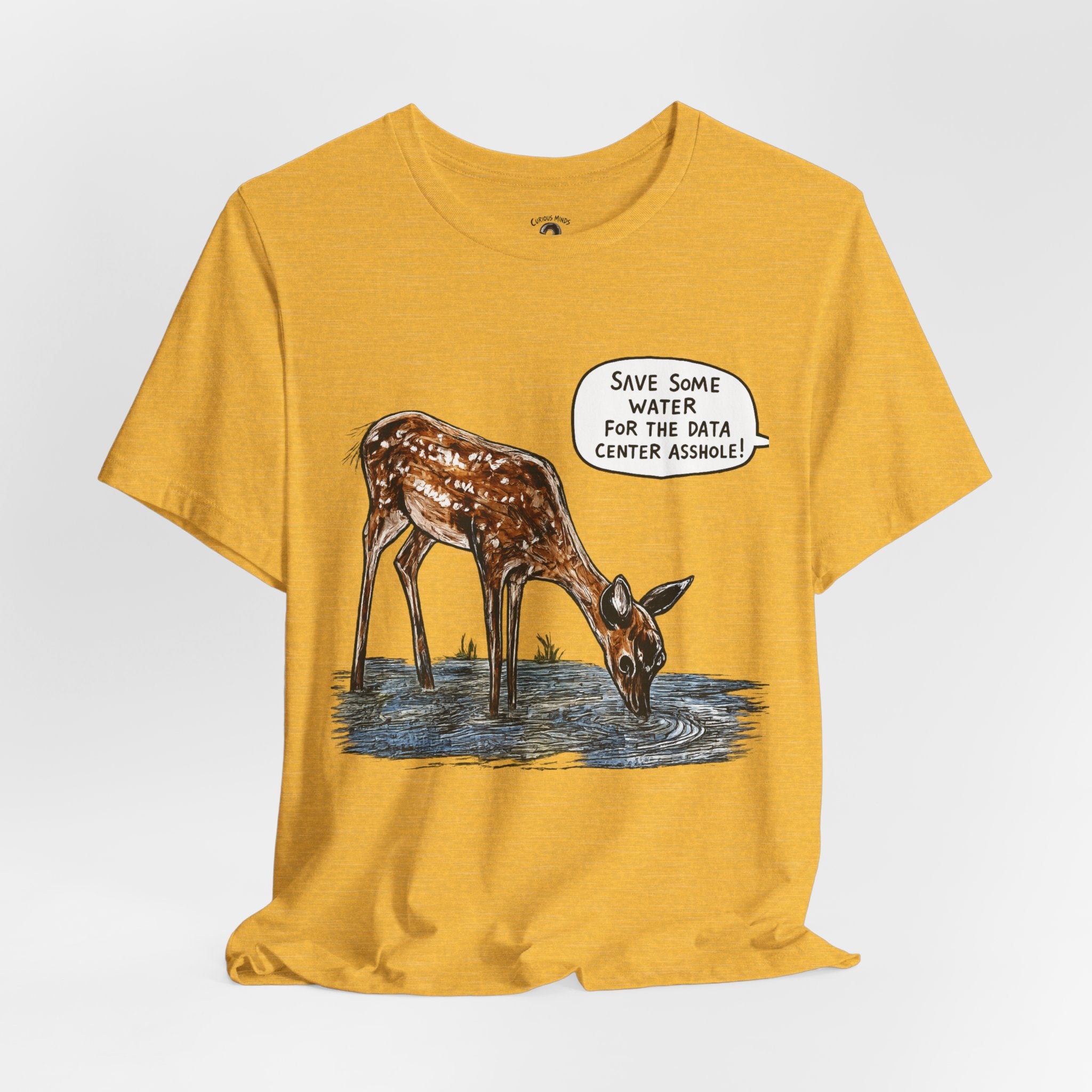 Save The Water For The Data Center Graphic Tee