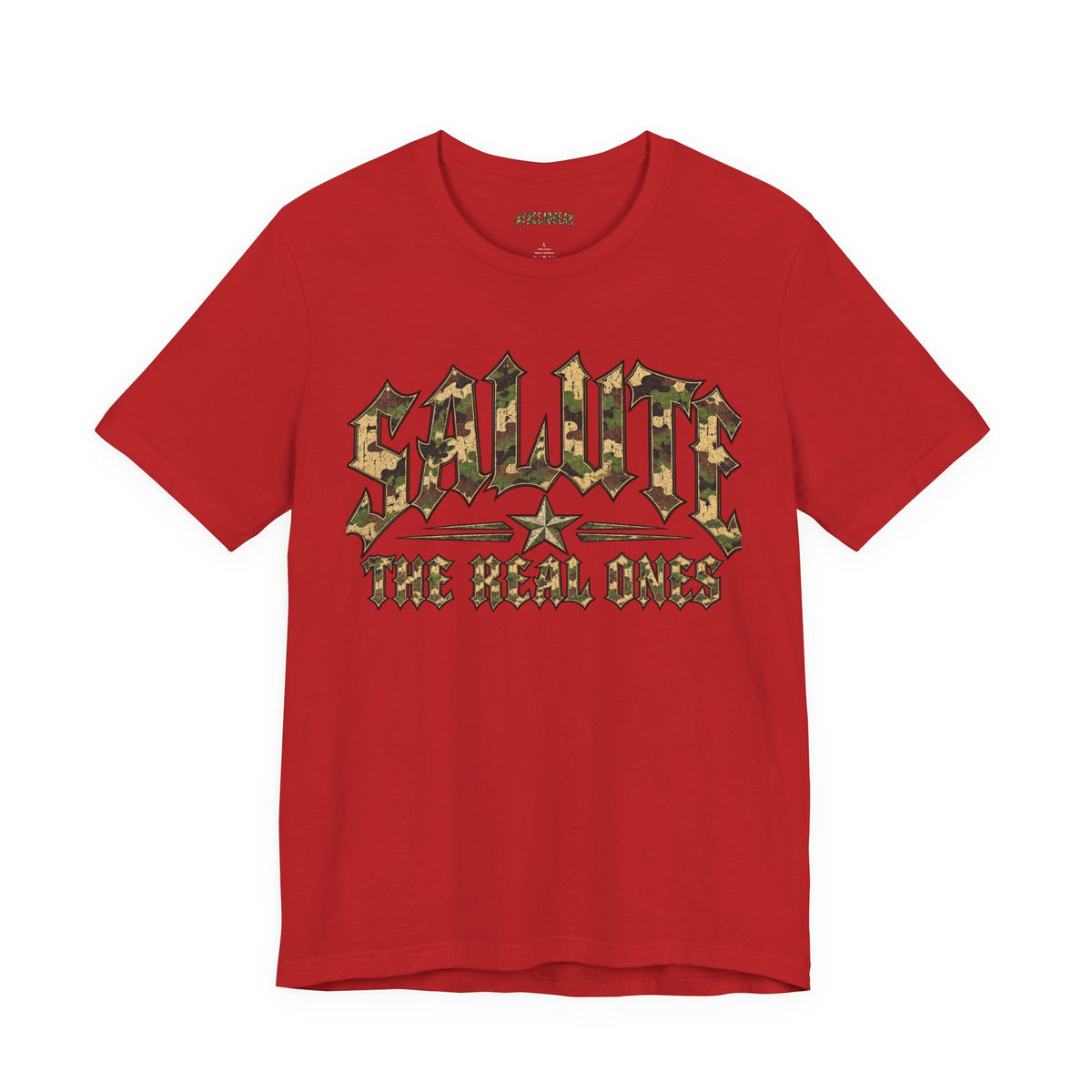 Salute the Real Ones Camo Tee