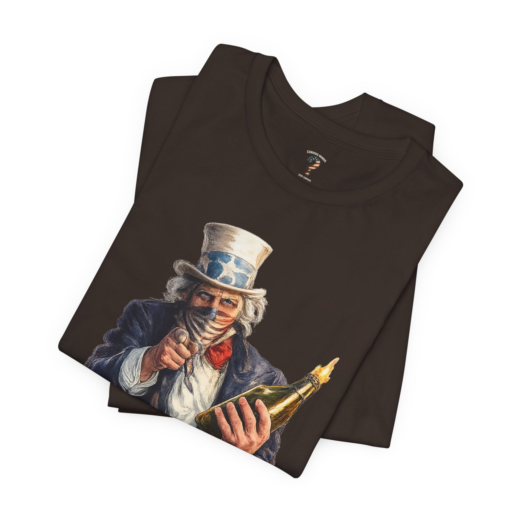 Uncle Sam Wants You To Burn Down Data Centers Graphic Tee