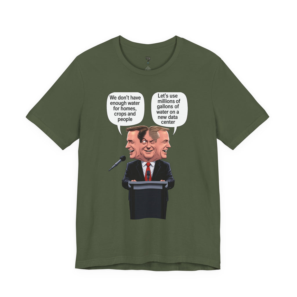 Two-Faced Politician Graphic Tee