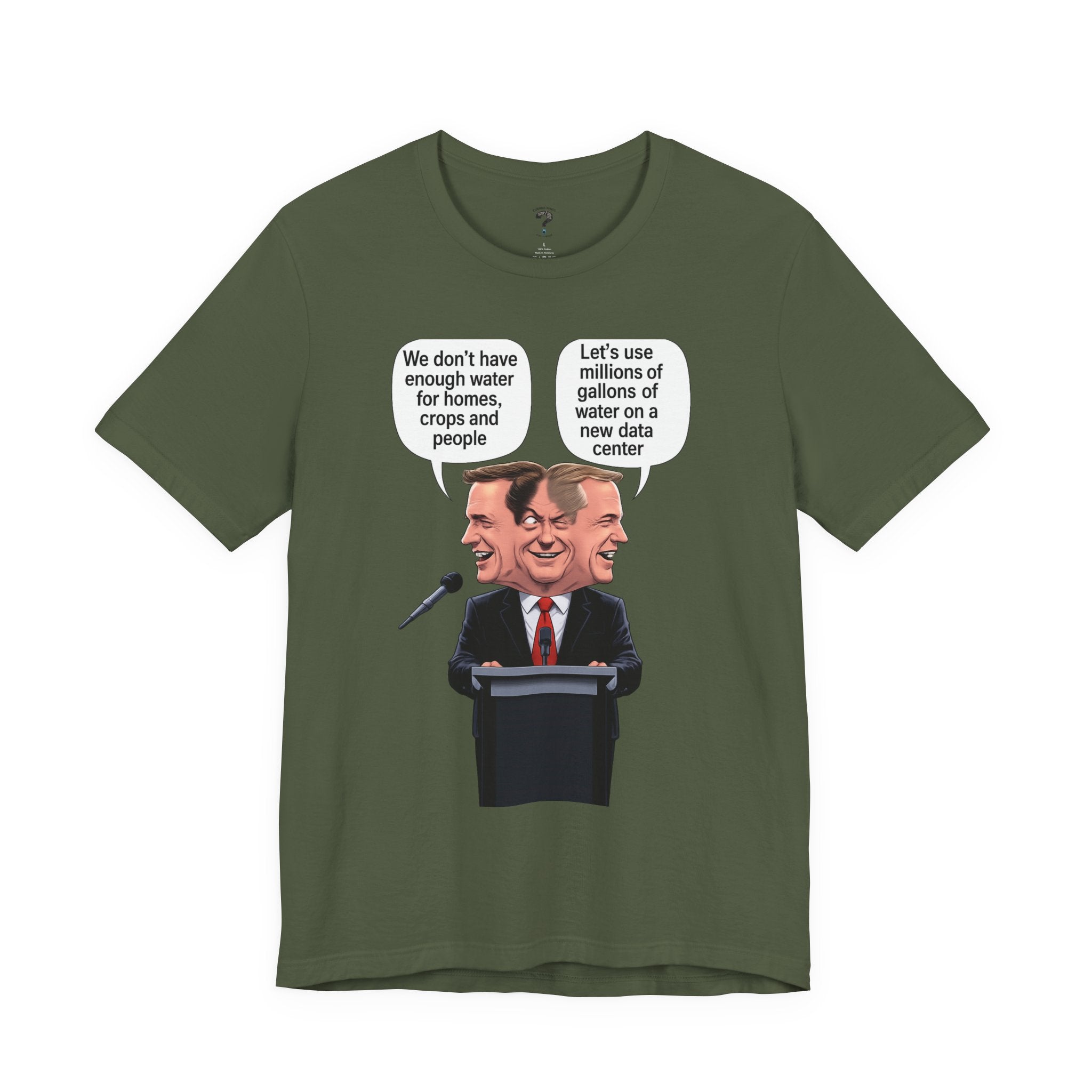 Two-Faced Politician Graphic Tee