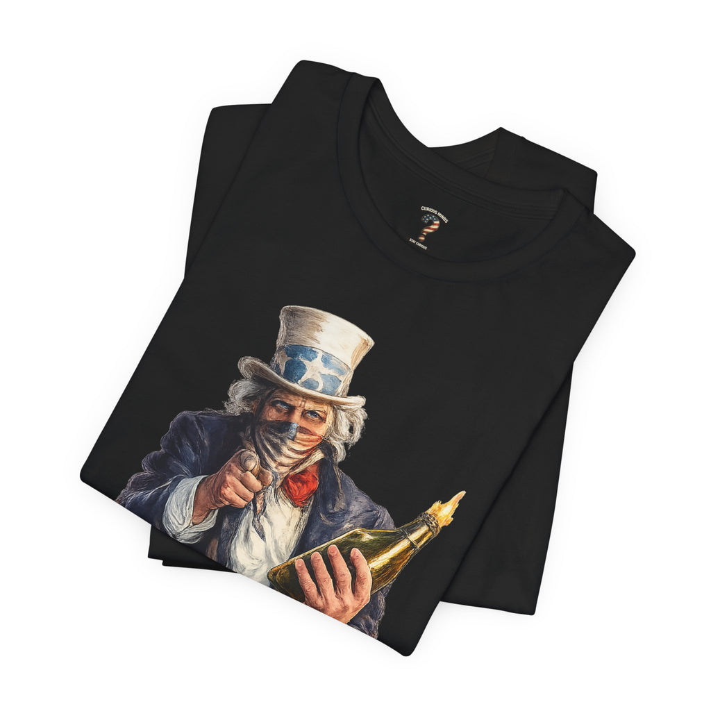 Uncle Sam Wants You To Burn Down Data Centers Graphic Tee