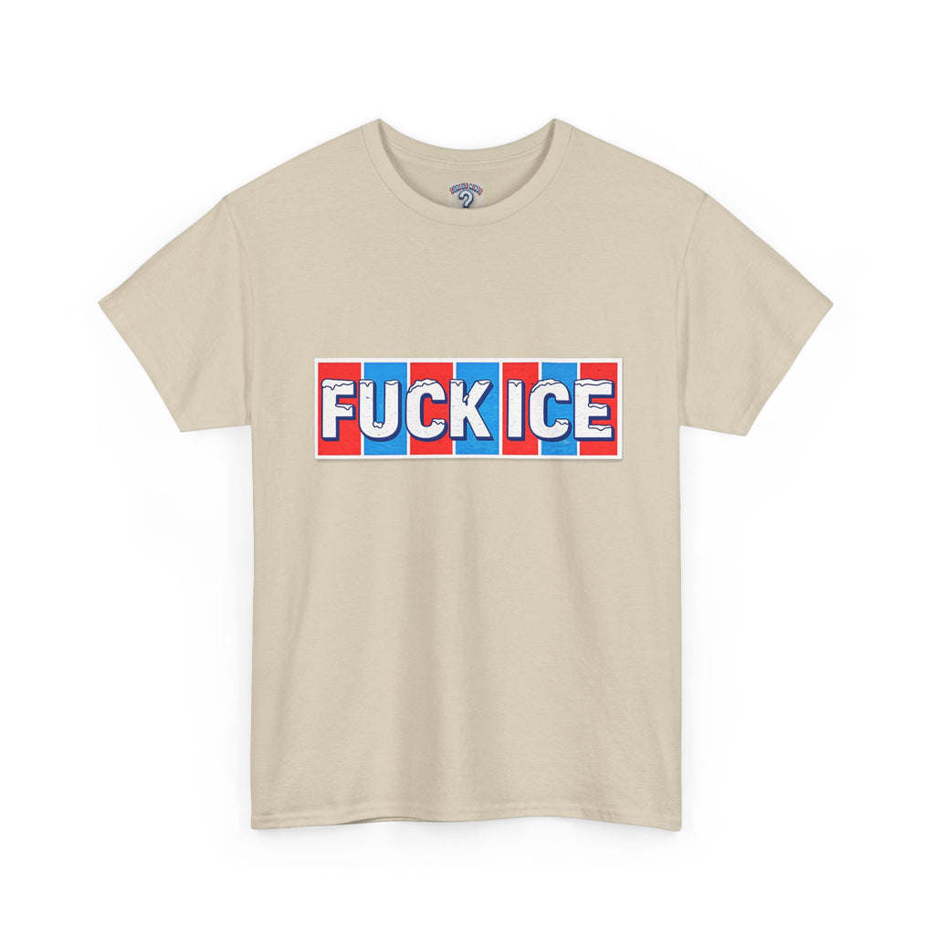 Graphic Tee — “FUCK ICE” Front & “Curious Minds Stay Curious” Back