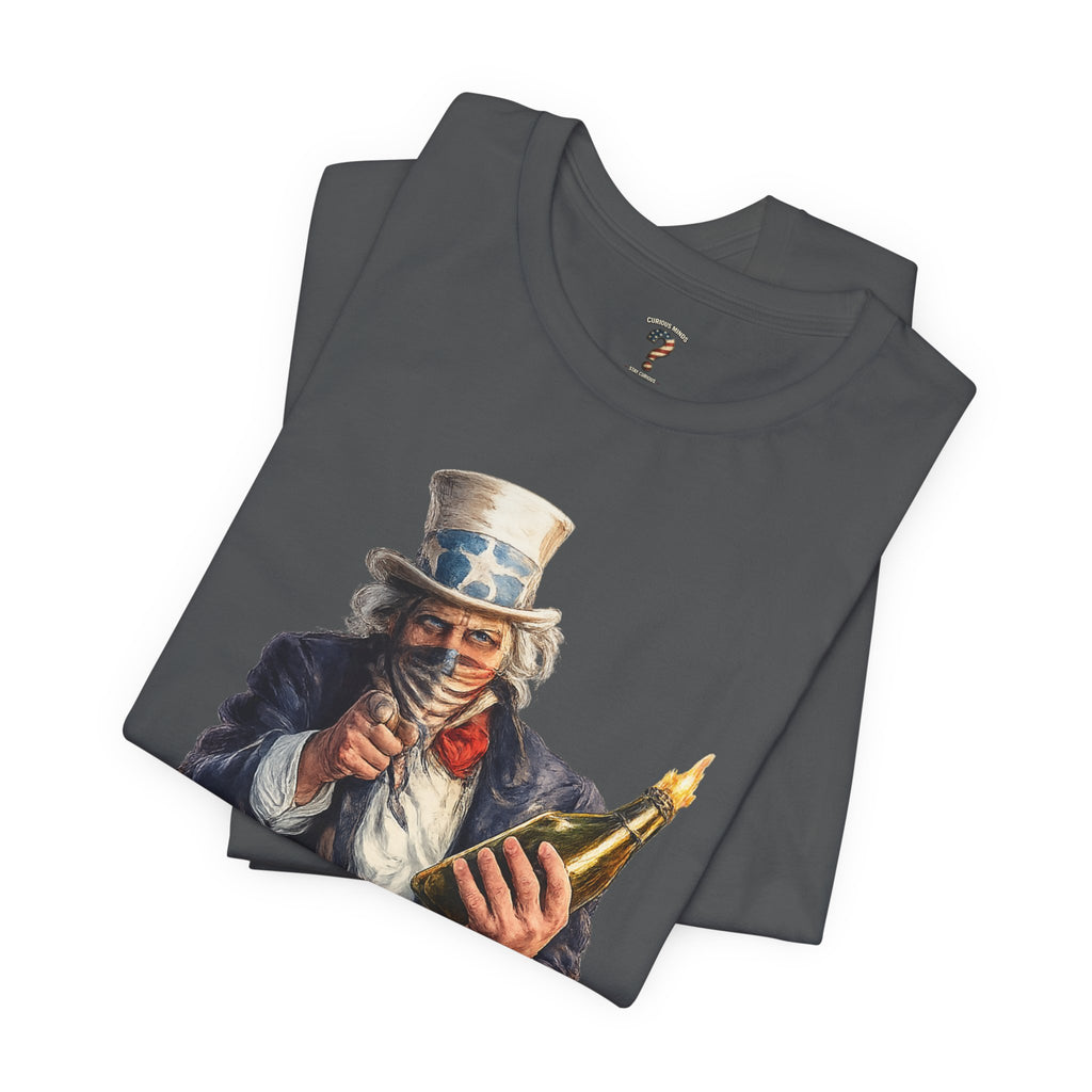 Uncle Sam Wants You To Burn Down Data Centers Graphic Tee