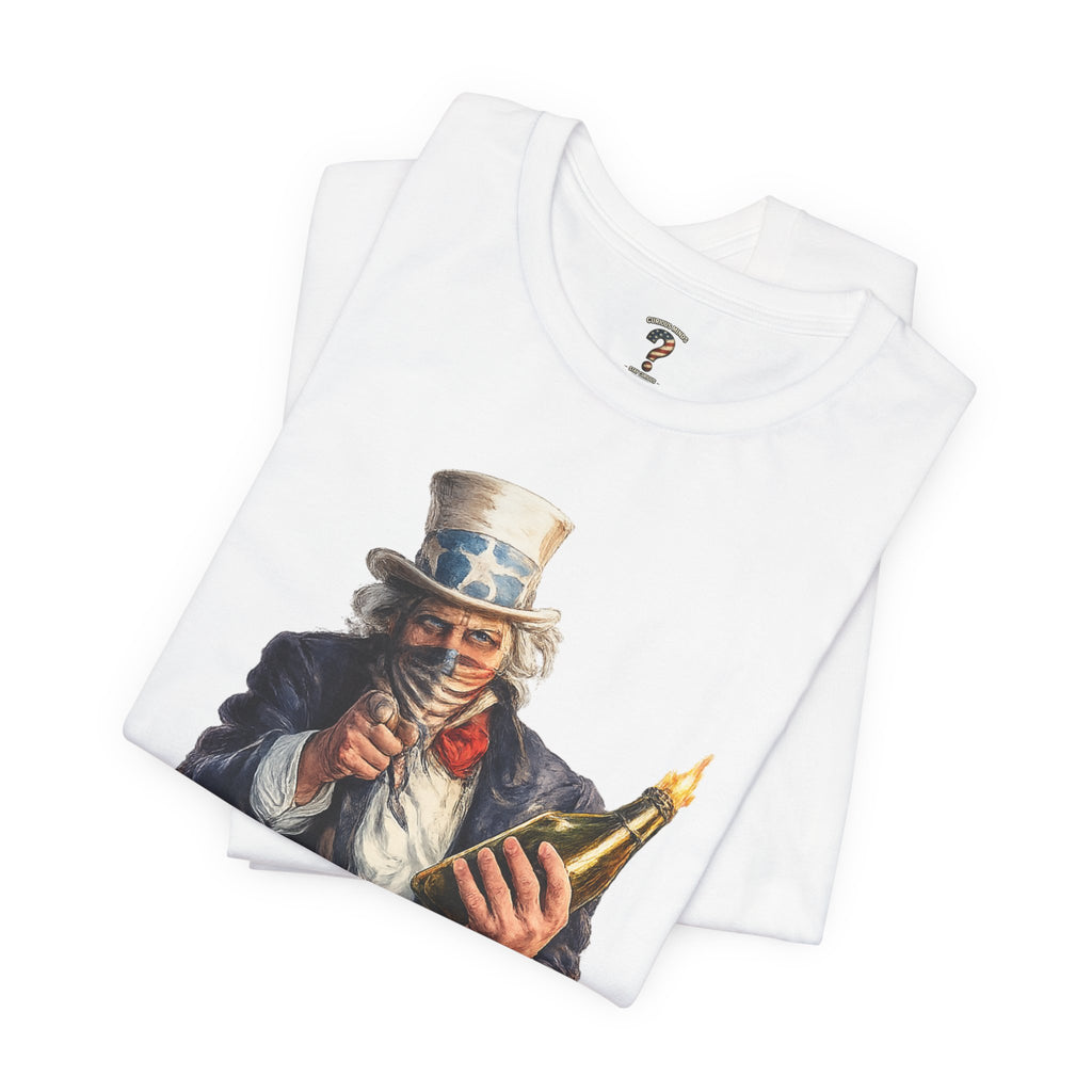 Uncle Sam Wants You To Burn Down Data Centers Graphic Tee